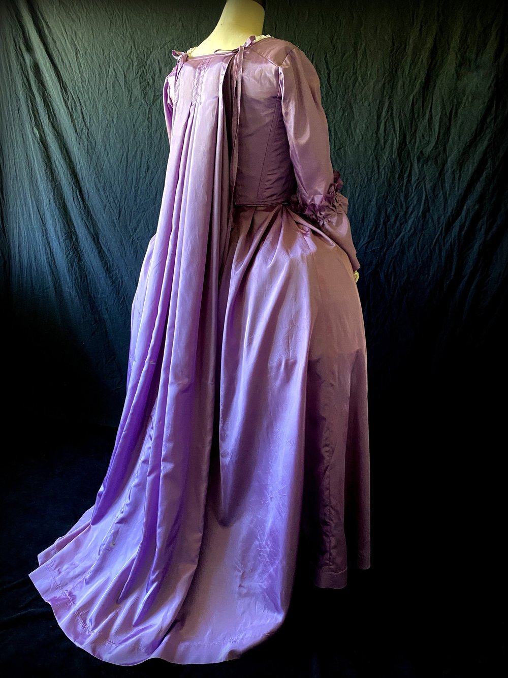 18th Century Robe  la Franaise Full Ensemble Gown  Period Corsets