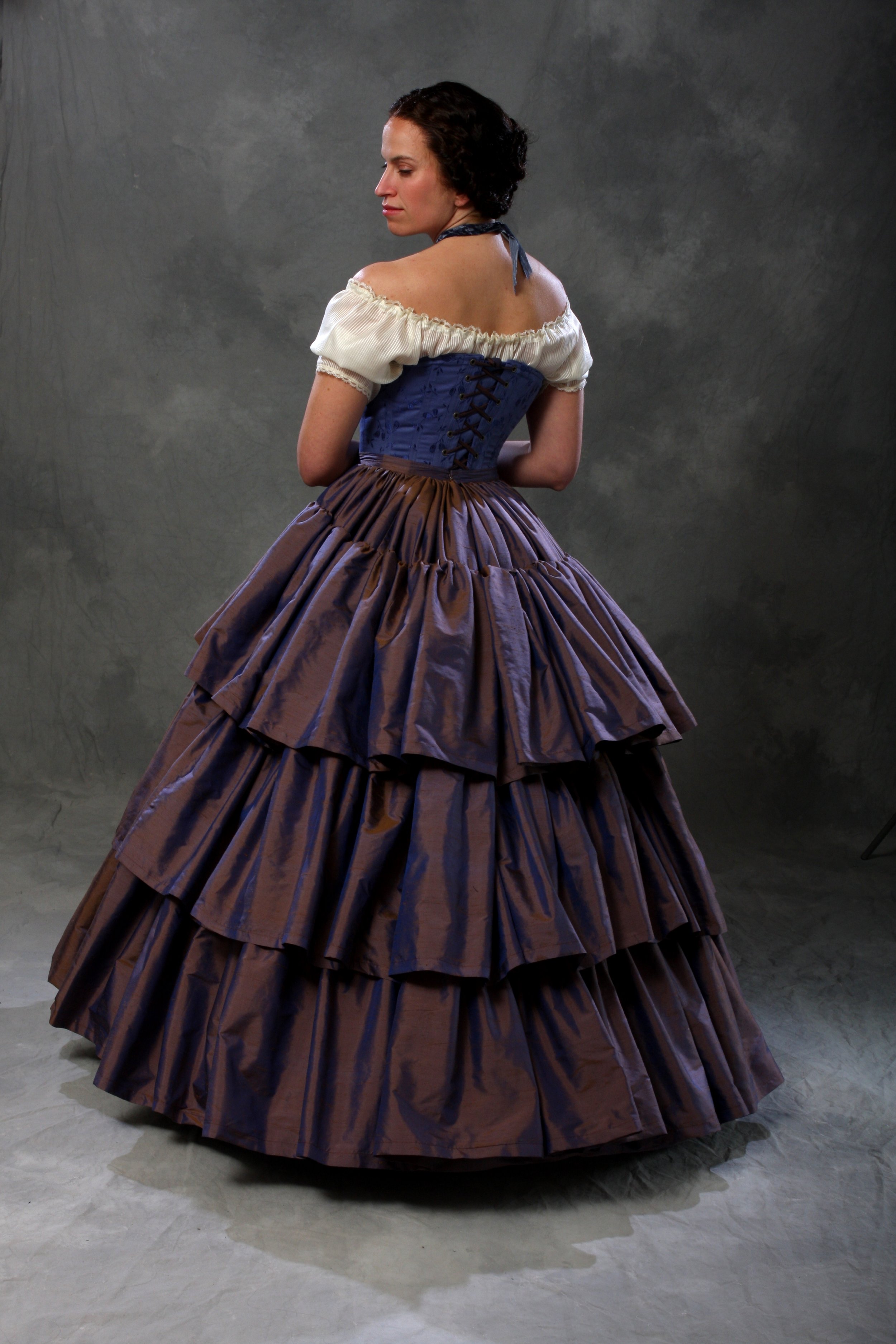 Period Corsets Salon 3 Ruffle civil war.JPG