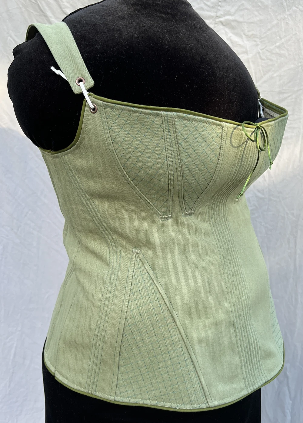 Corded Regency Stays — Period Corsets