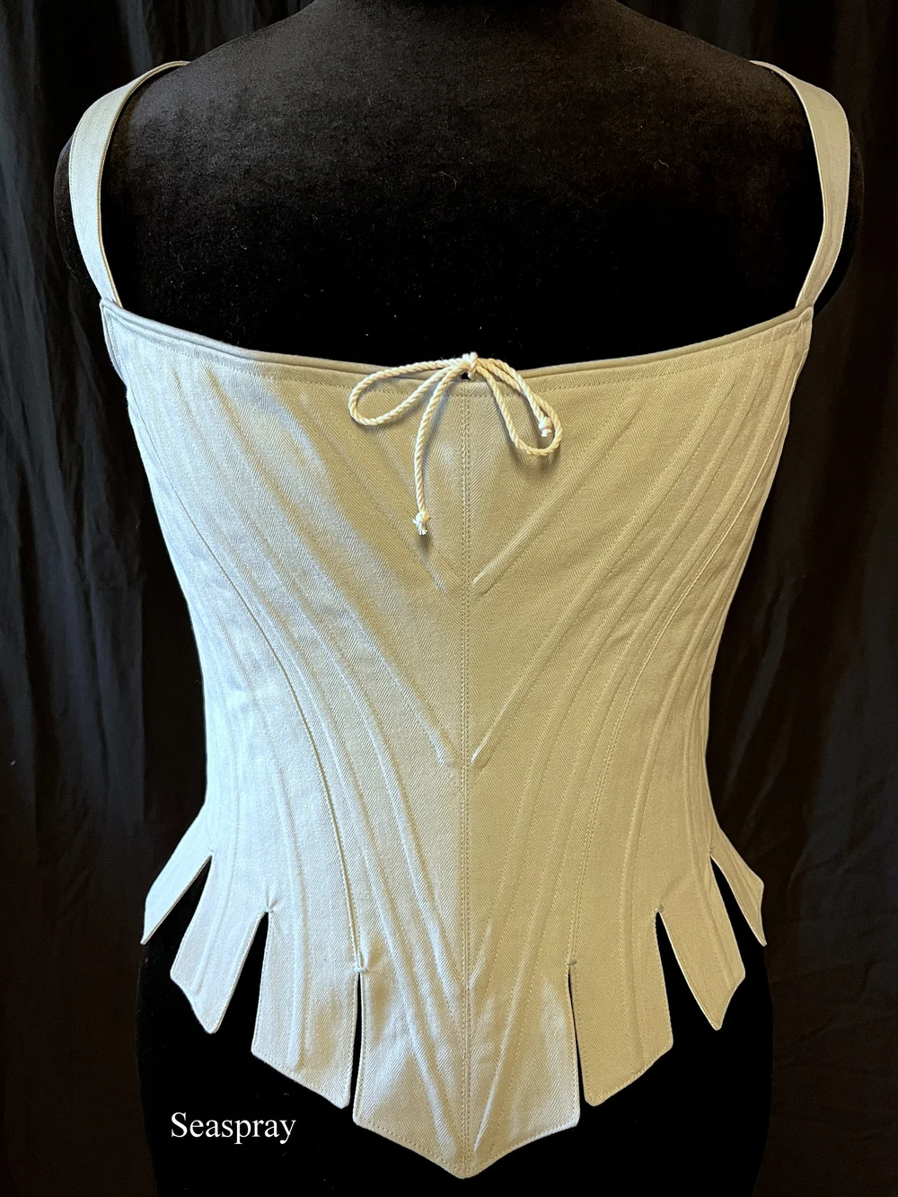 c. 1725 Louisa Stays — Period Corsets