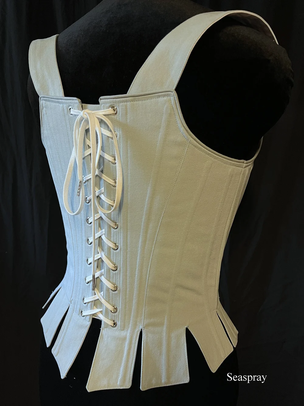 c. 1725 Louisa Stays — Period Corsets