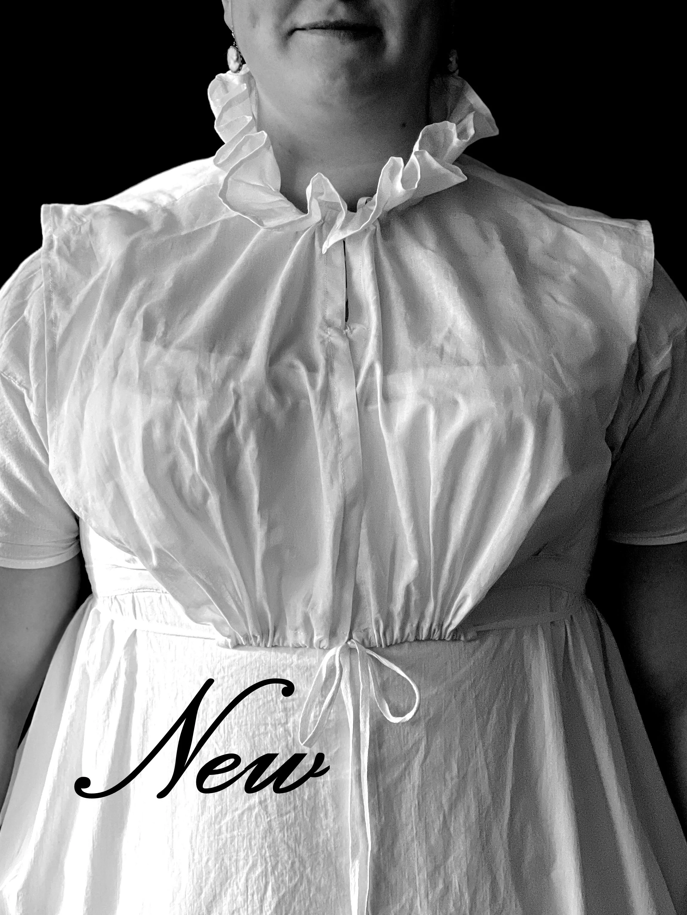 Regency Chemisette- Ruffled