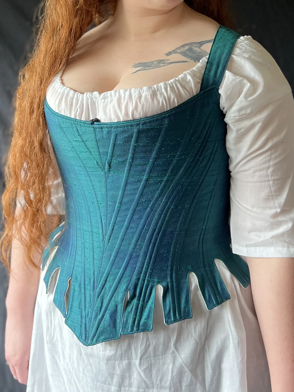 c. 1725 Louisa Stays — Period Corsets