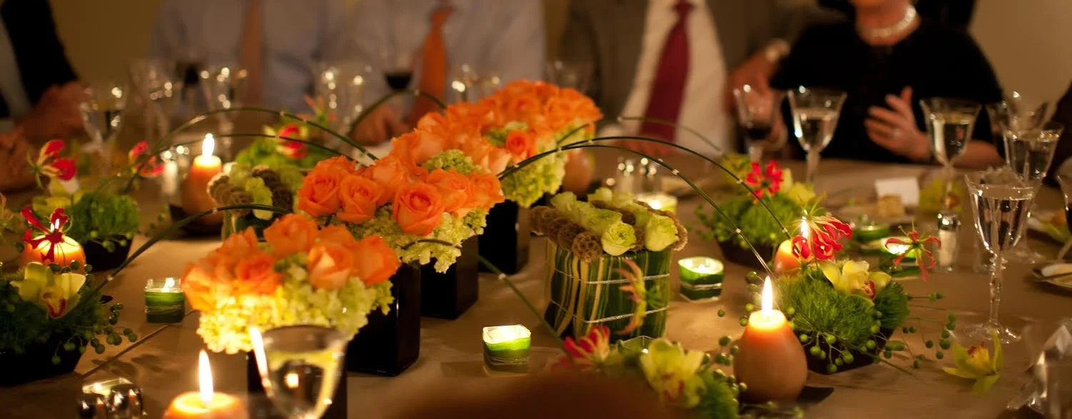 Dinner party at private residence // Photo by Kira (Kwon) Marler
