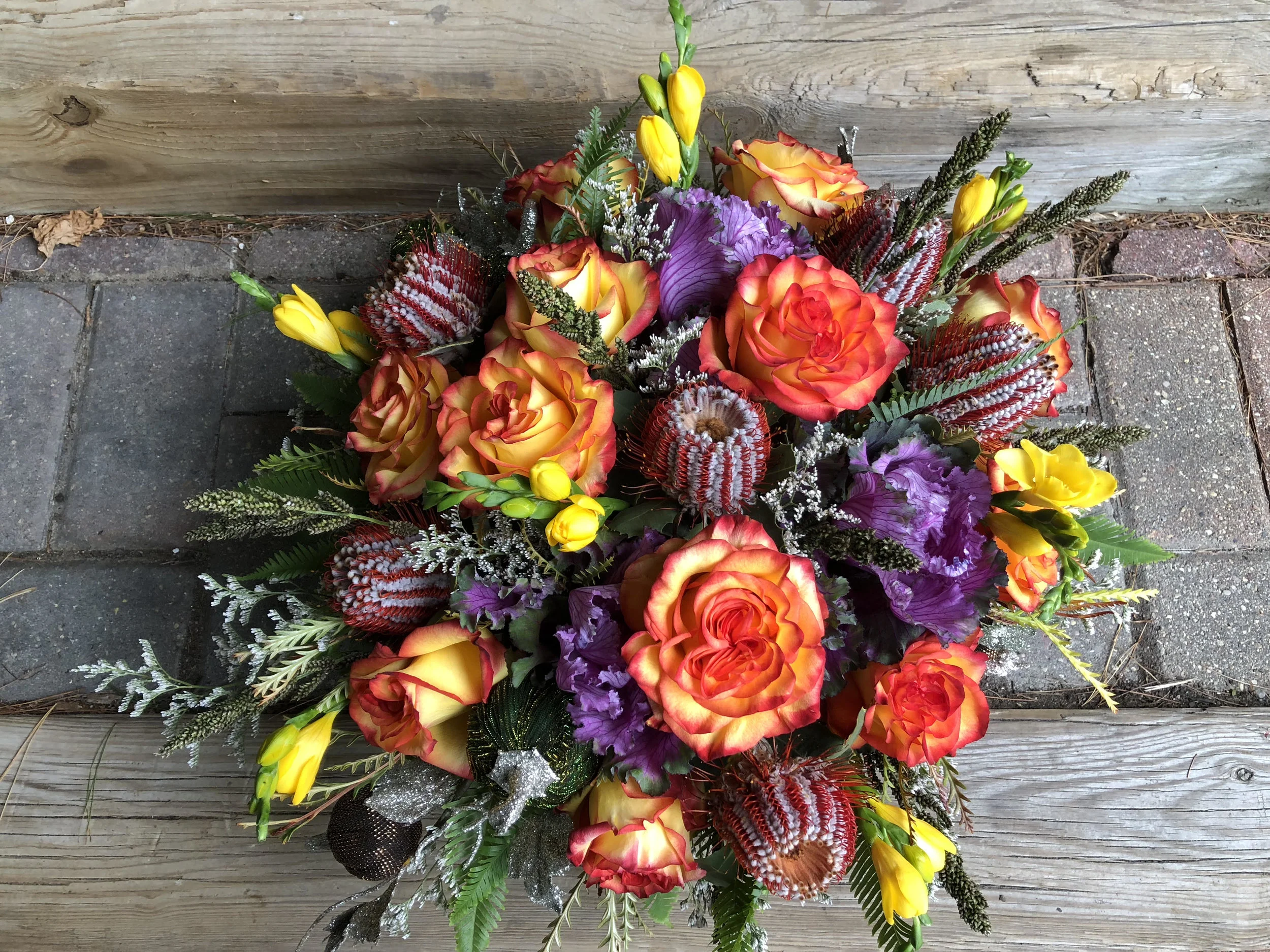 Custom delivery arrangement