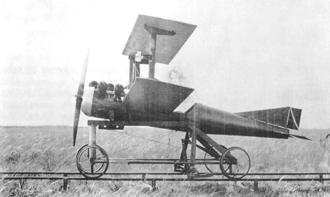 Le Kettering Bug lors de ses premiers tests aux Etats-Unis (1918)