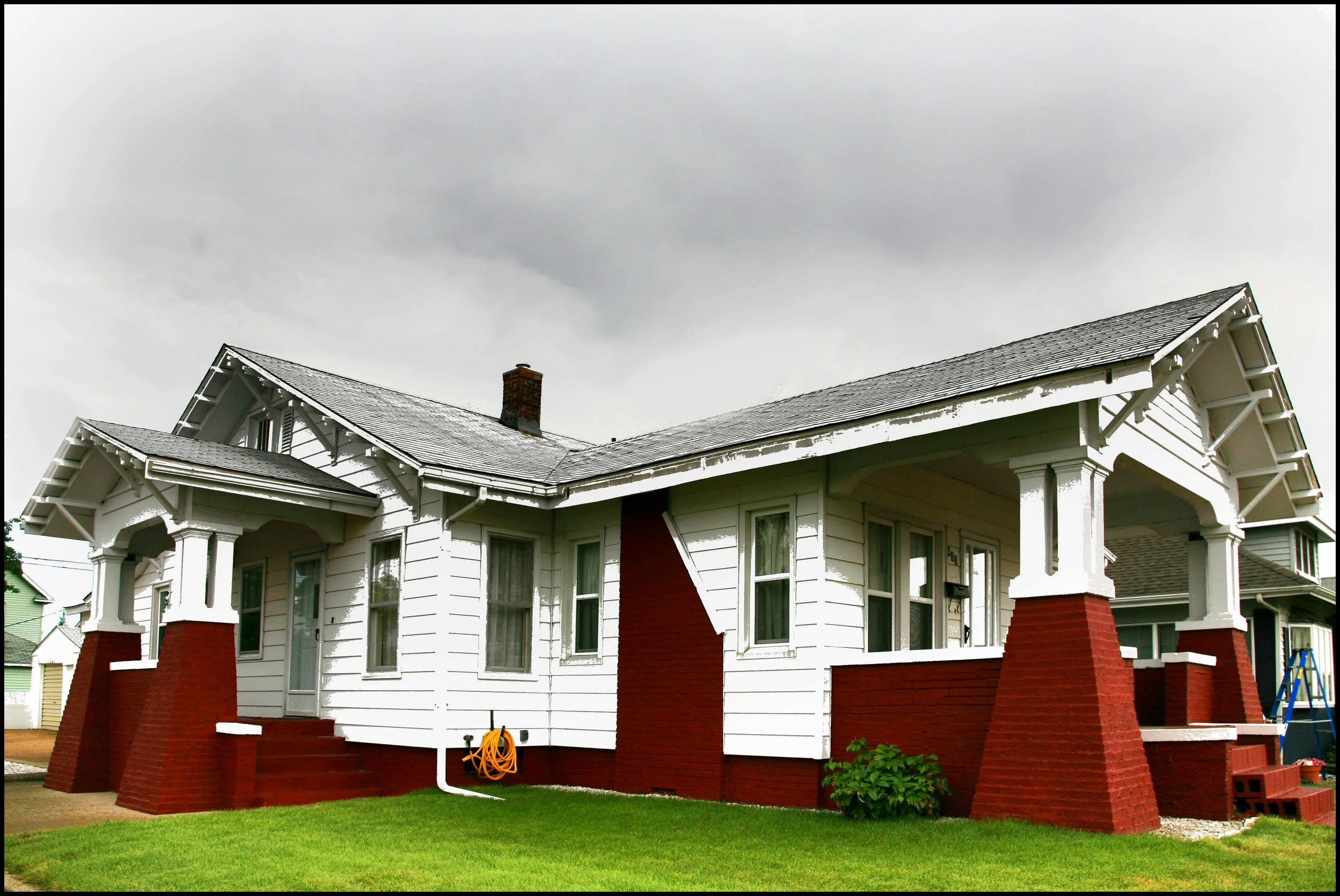 Rivertown Home, Wood River, Illinois 2008 (Americana 3)