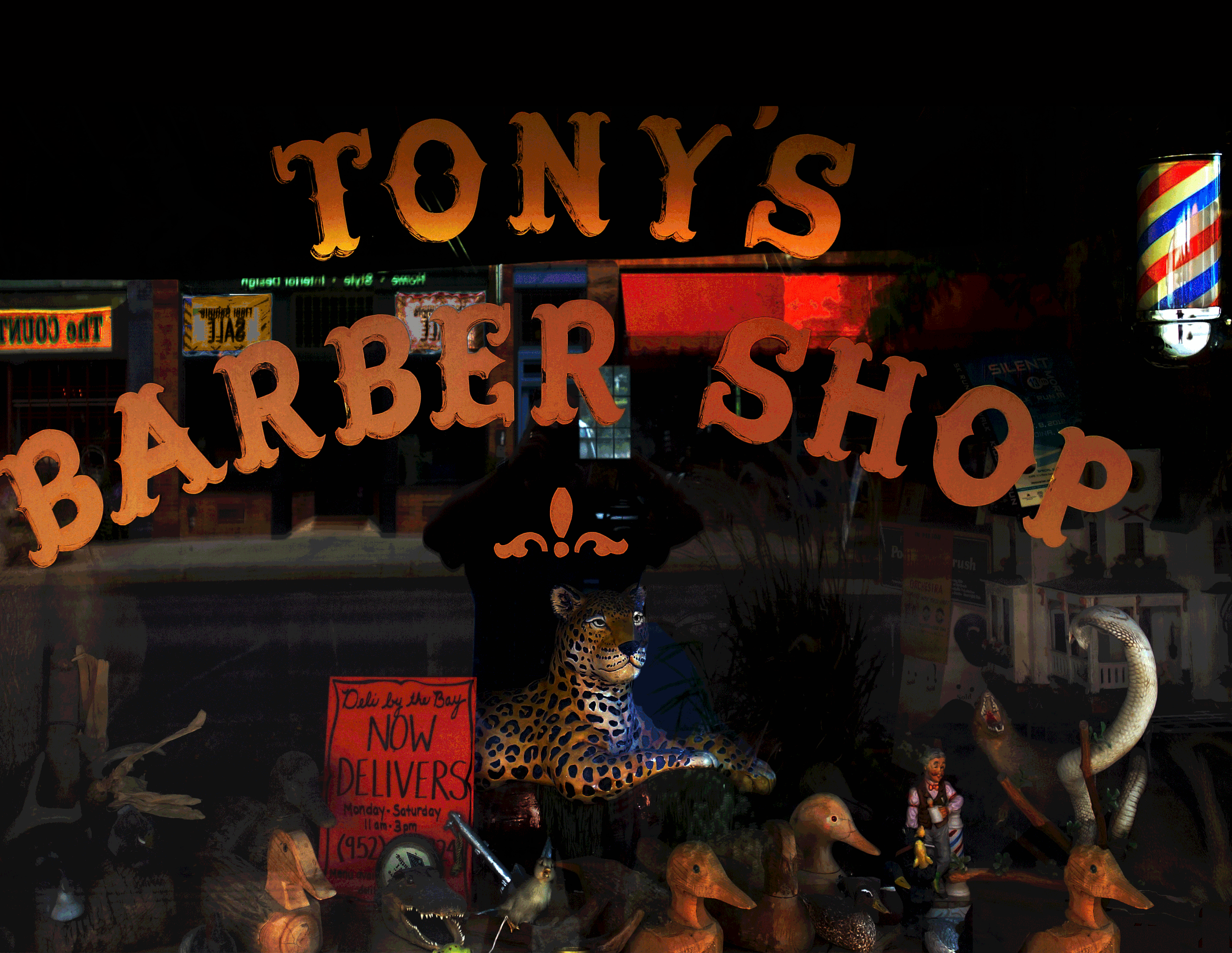 Tony's Barber Shop, Wisconsin 2012 (Exteriors 4)