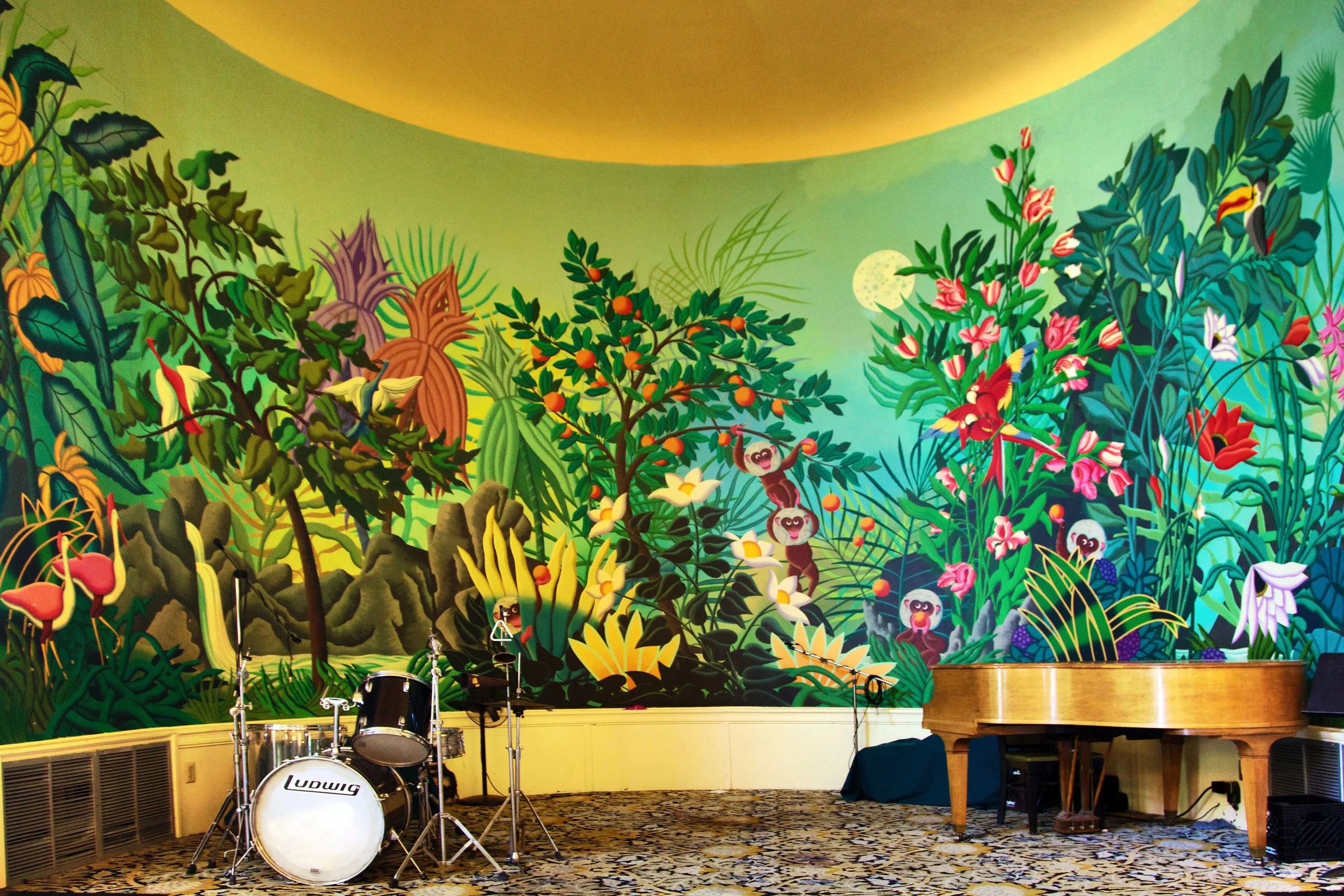 "Bandstand", The Arlington Hotel Bar, Hot Springs, Arkansas 2013 (Interiors 3)