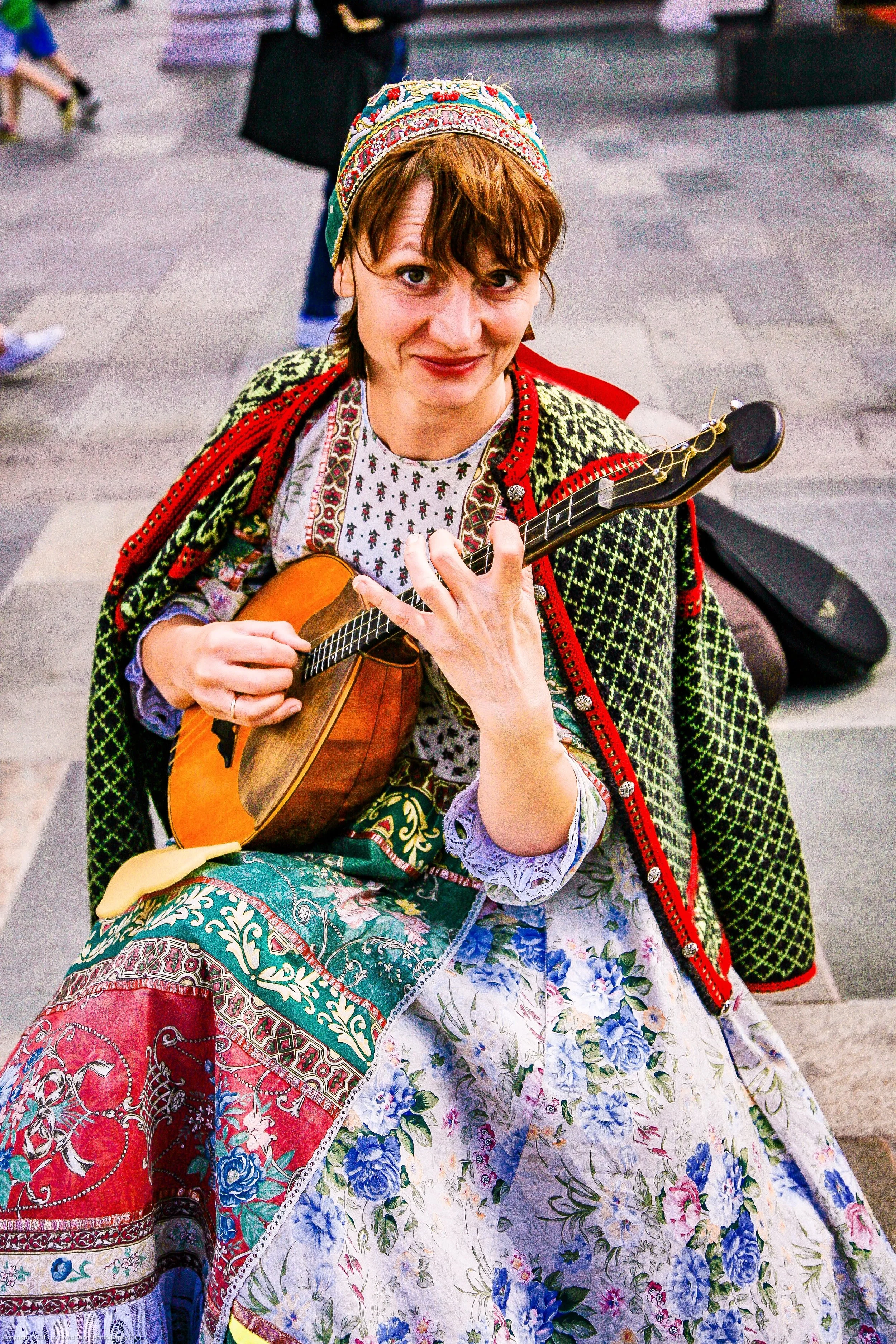 Balalaika Player, Bergen, Norway 2007 (People 4)