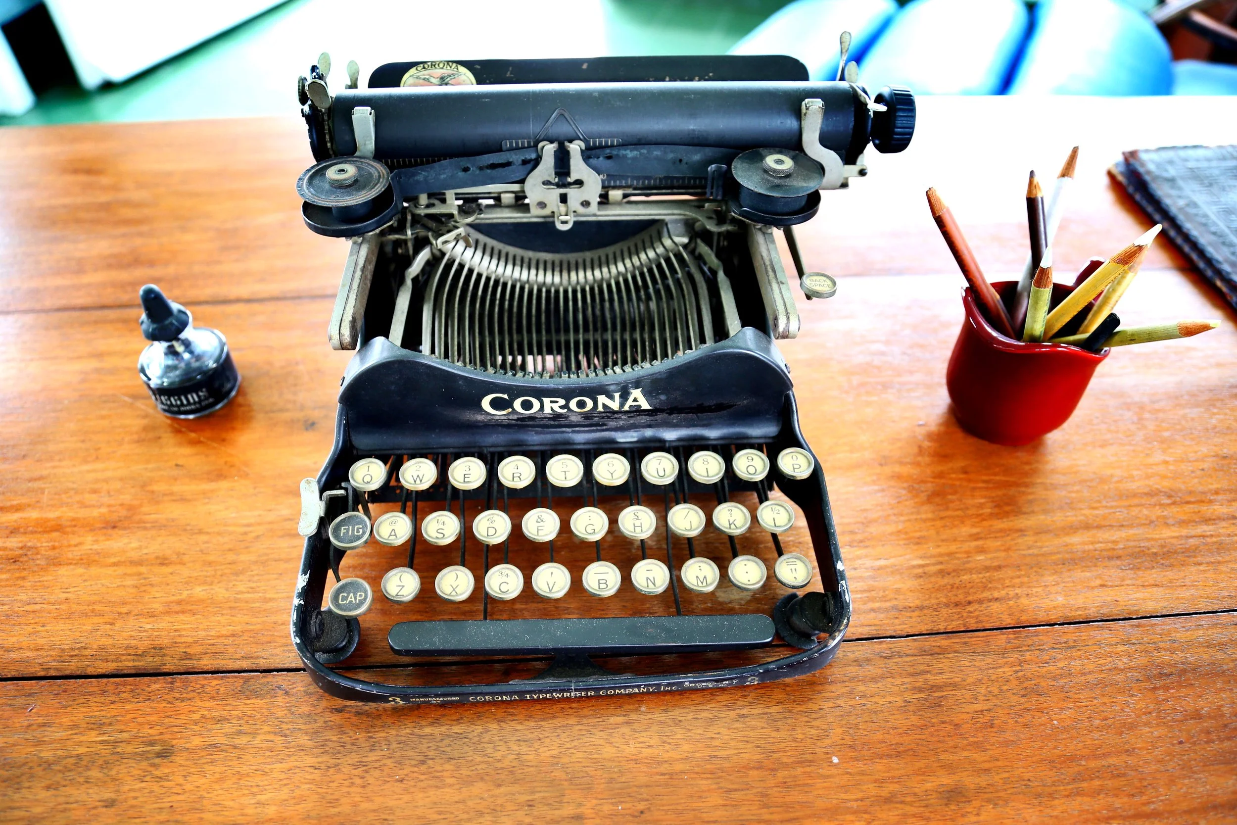 Hemingway's Typewriter, Finca, Havana, Cuba 2015 (Still Life 6)