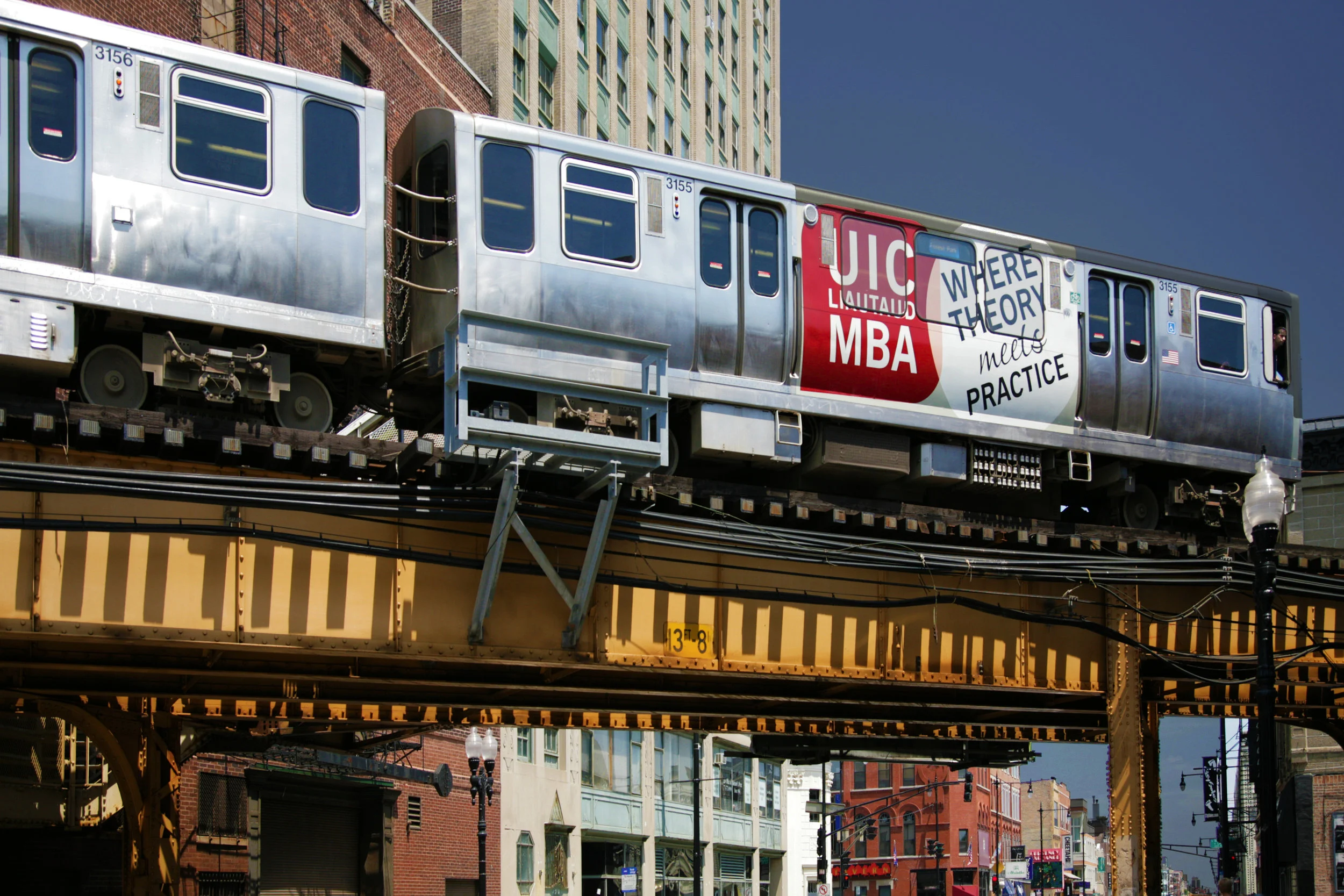 Under the El, Chicago, Illinois 2010 (Urban Landscapes 3)