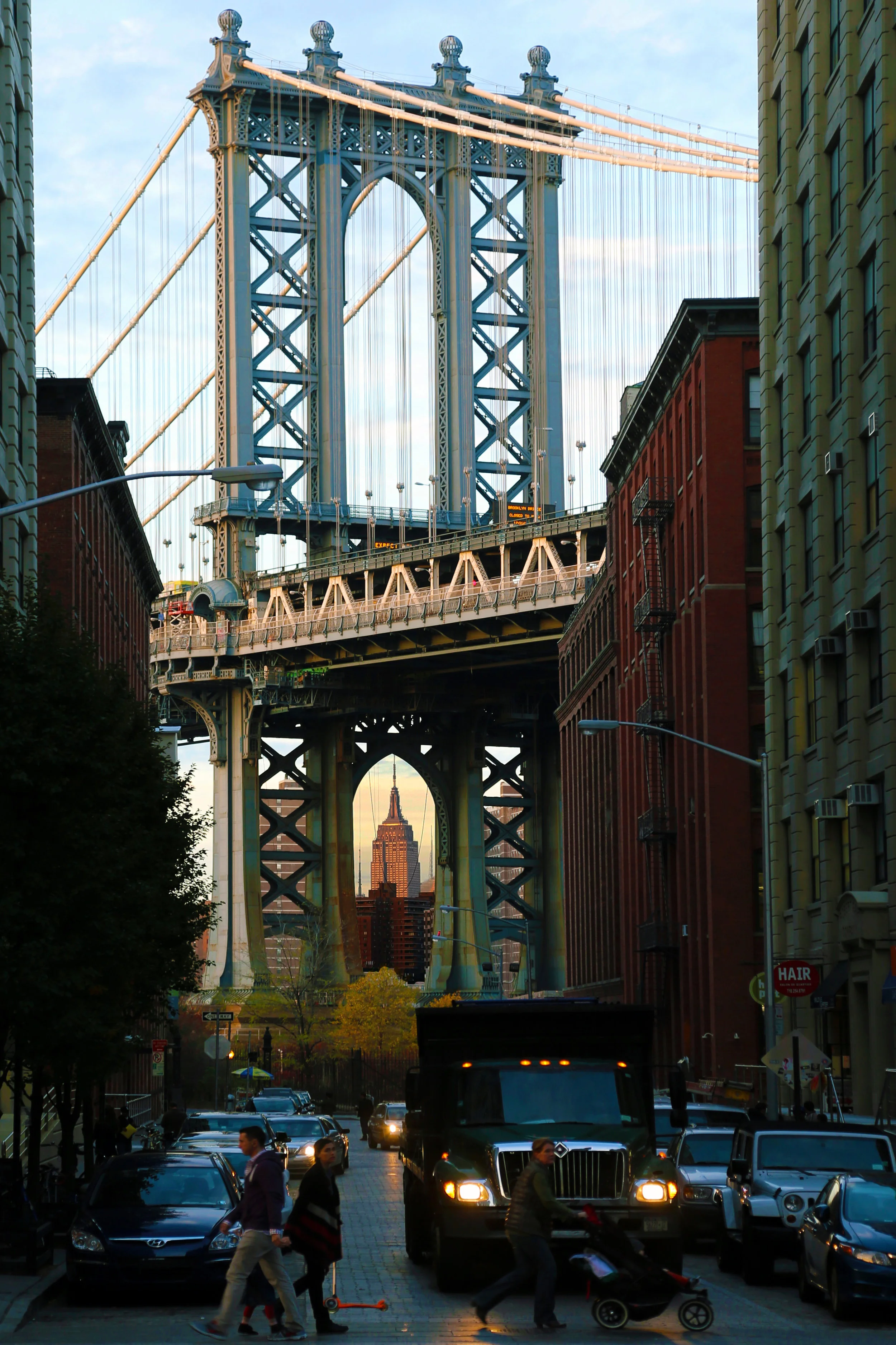 Manhattan Bridge, DUMBO, Brooklyn, NYC 2013 (Urban Landscapes 7)