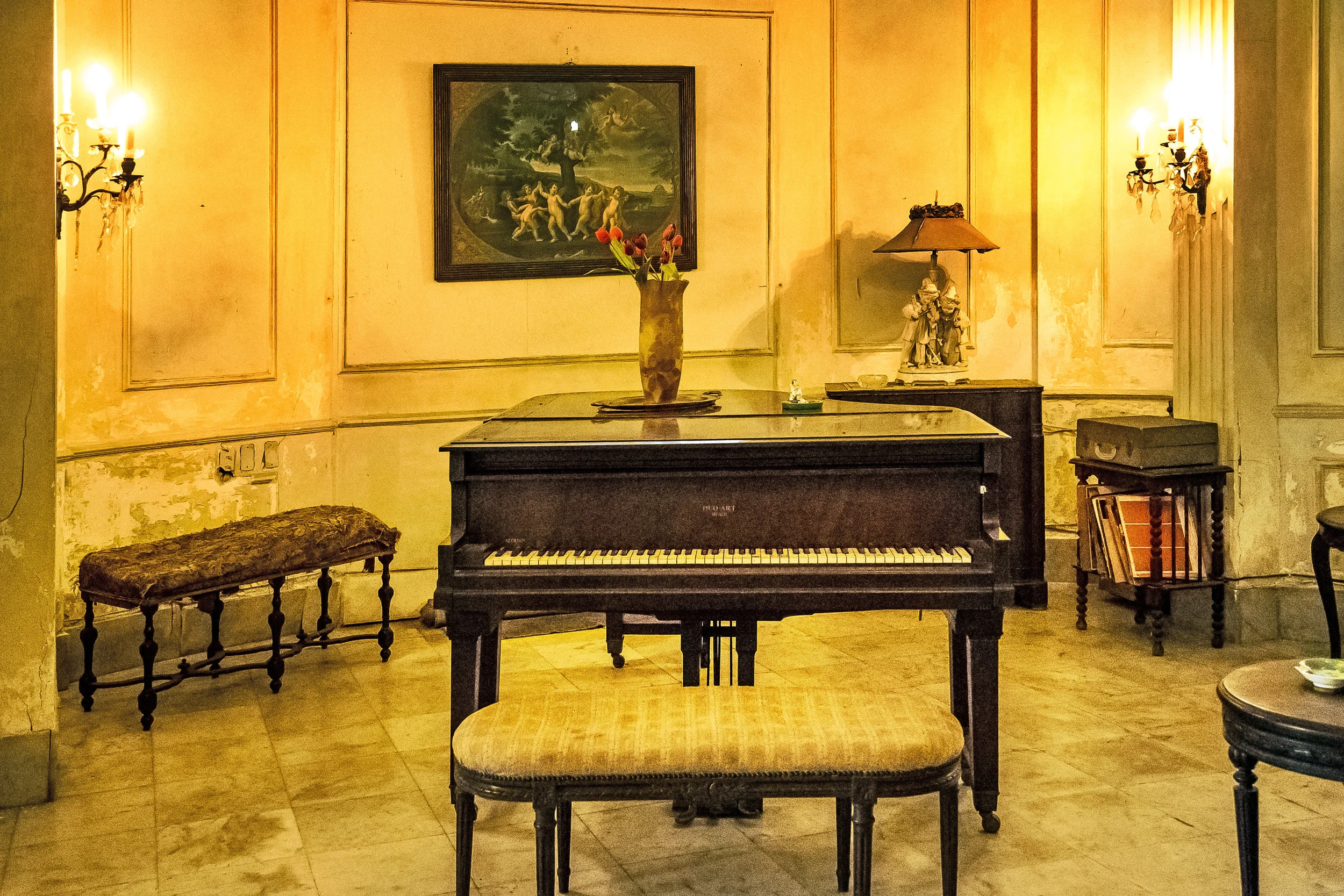 "Piano Room", Isabella's House, Havana, Cuba 2015 (Interiors 8)