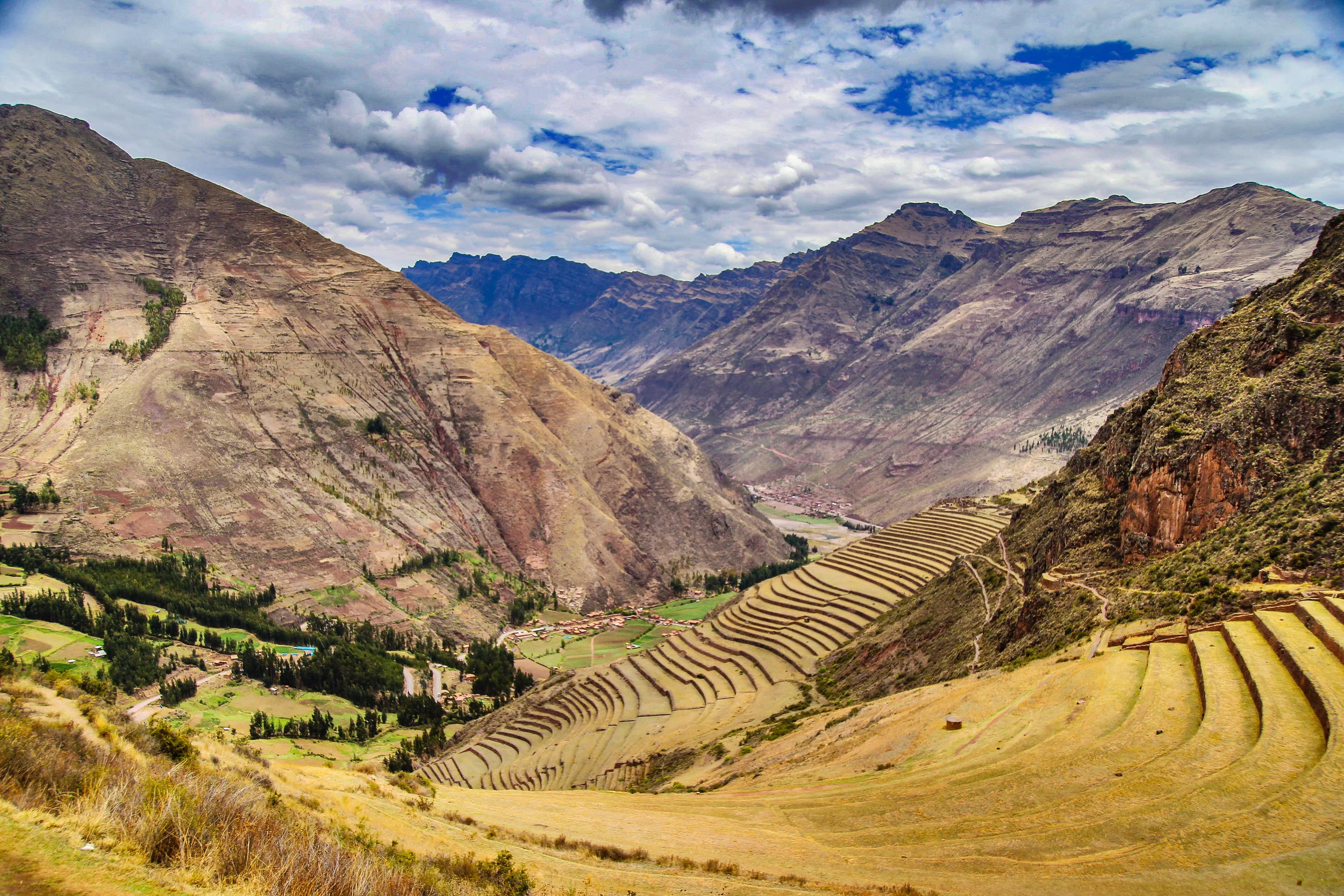 Terrace Farming Landscape, Sacred Valley, Peru 2016 (Natural Landscapes 12)