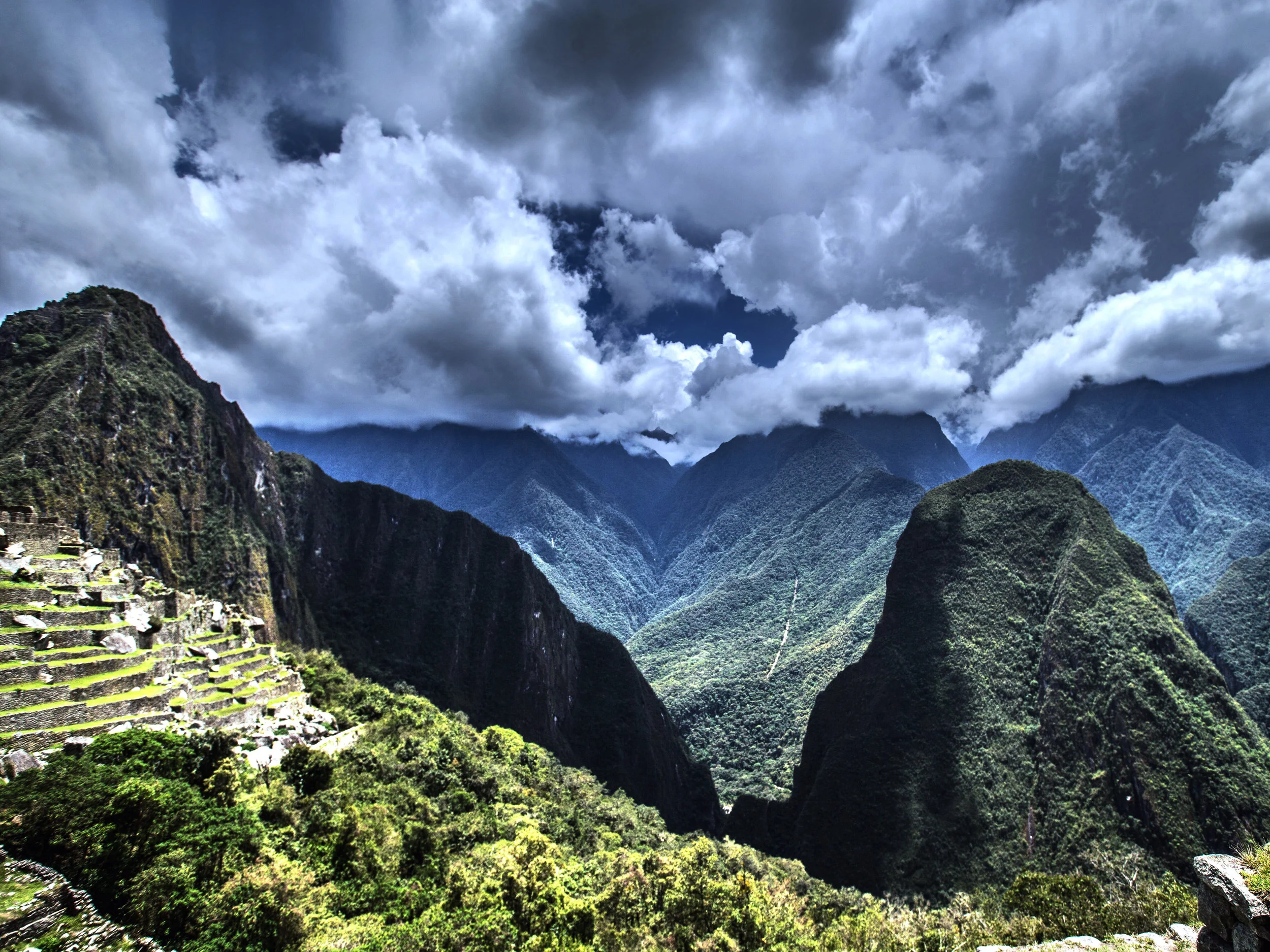 Thunderstorm Coming, Machu Picchu, Peru 2016 (Natural Landscapes 13)