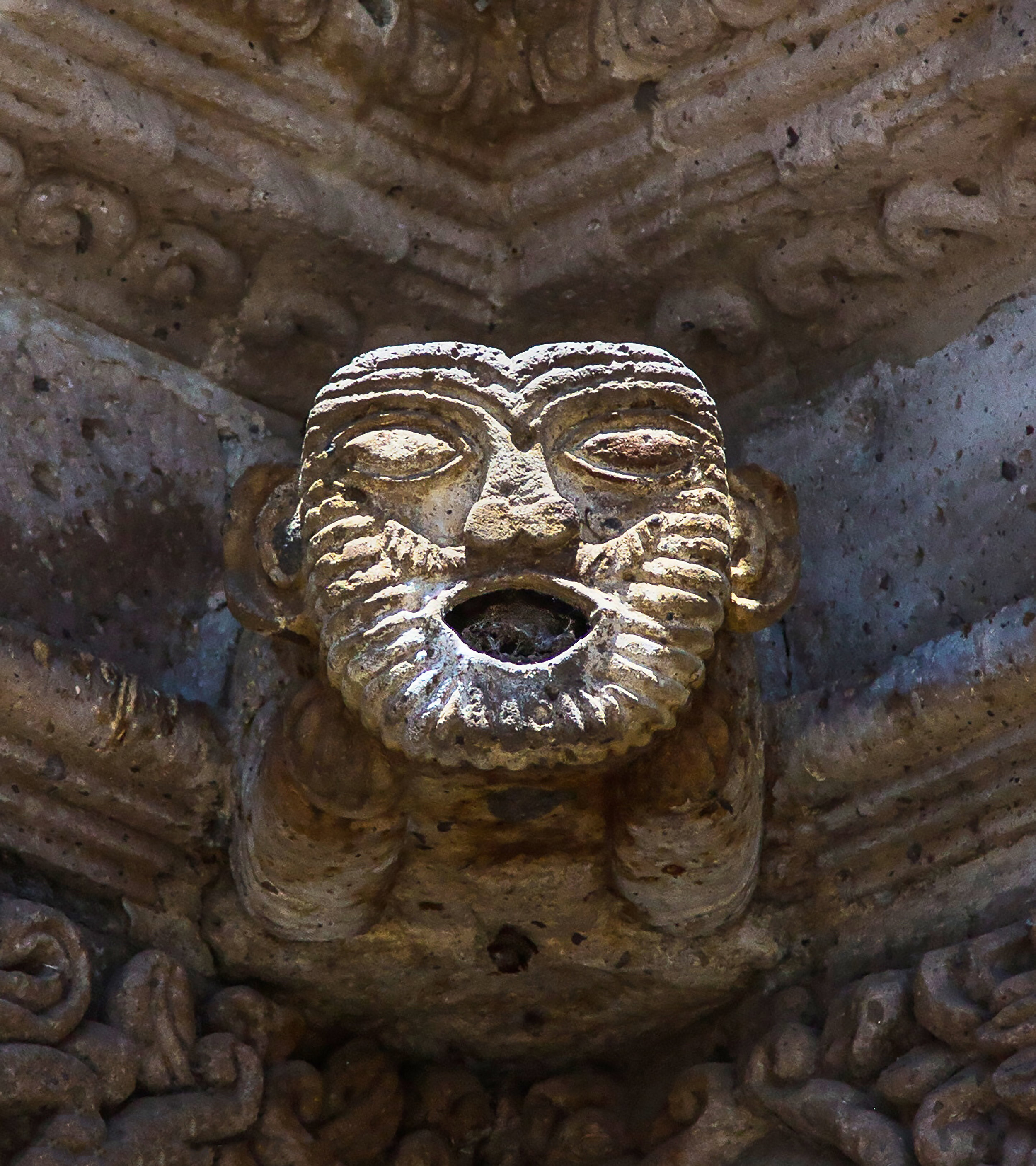 Decorative Face, Calle de General Moran Museum, Arequipa, Peru 2016 (Still Life 14)