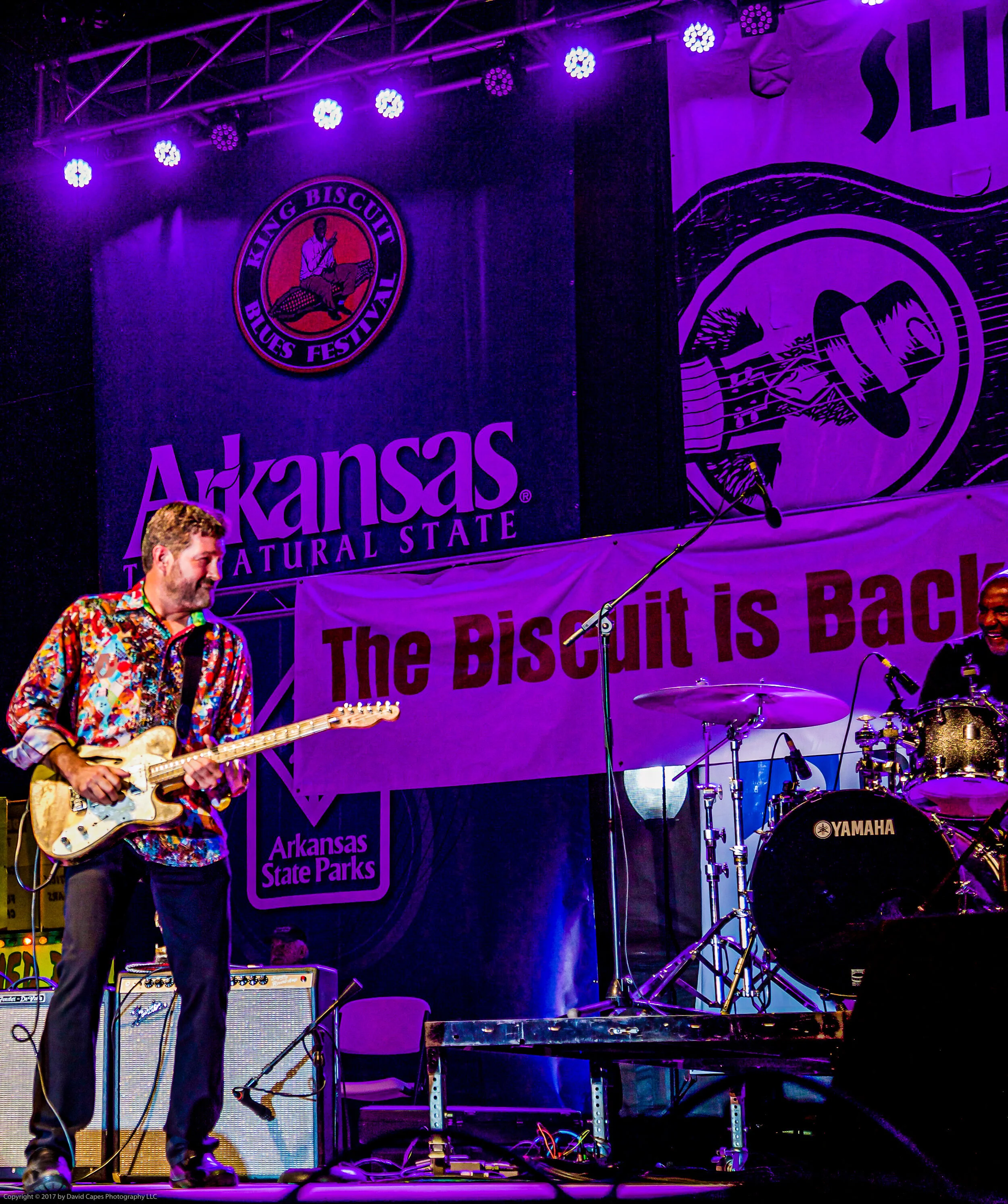 Tab Benoit, King Biscuit Blues Festival, Helena, Arkansas 2017