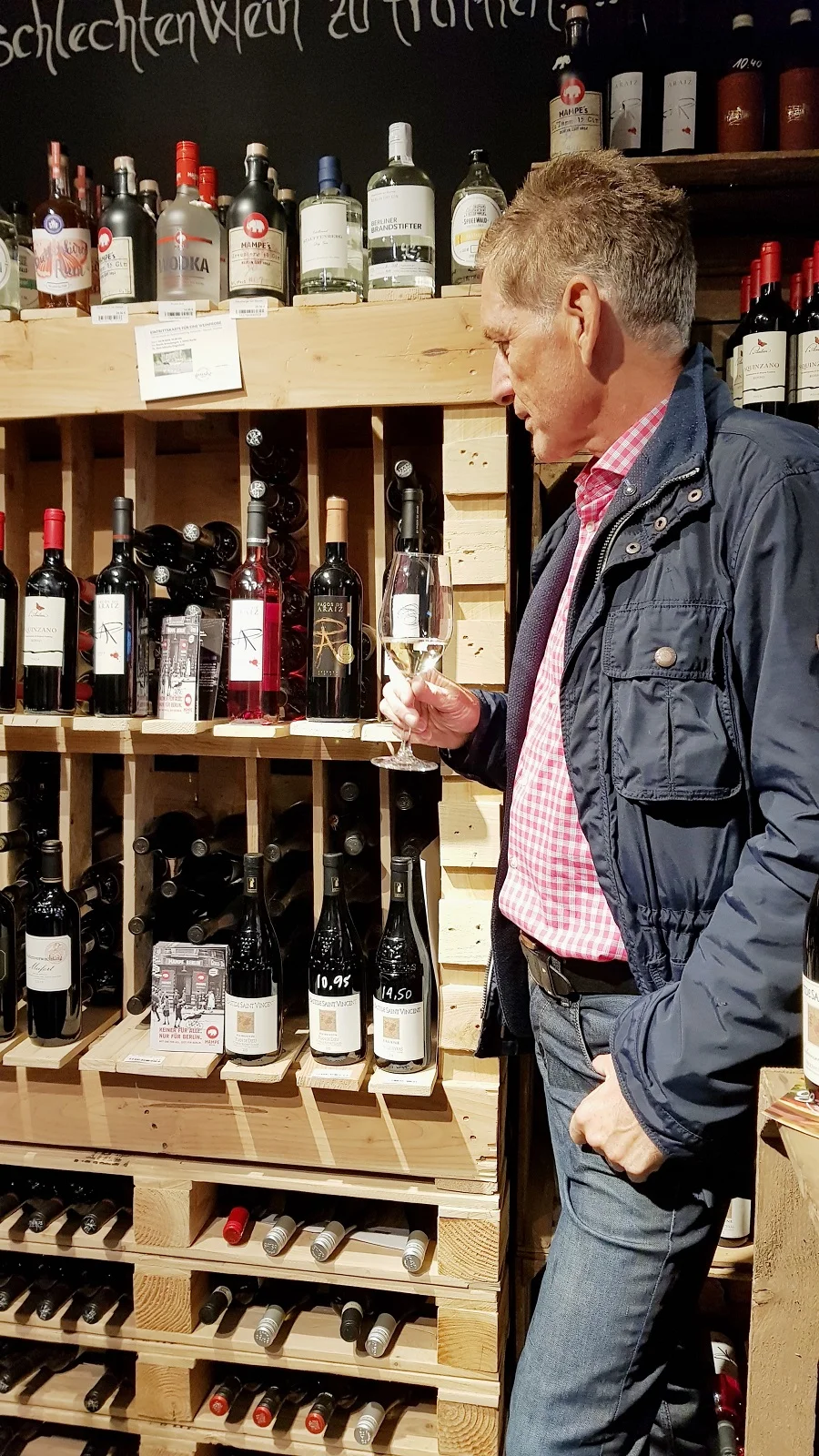 Weinprobe, unterhaltsam und guuht