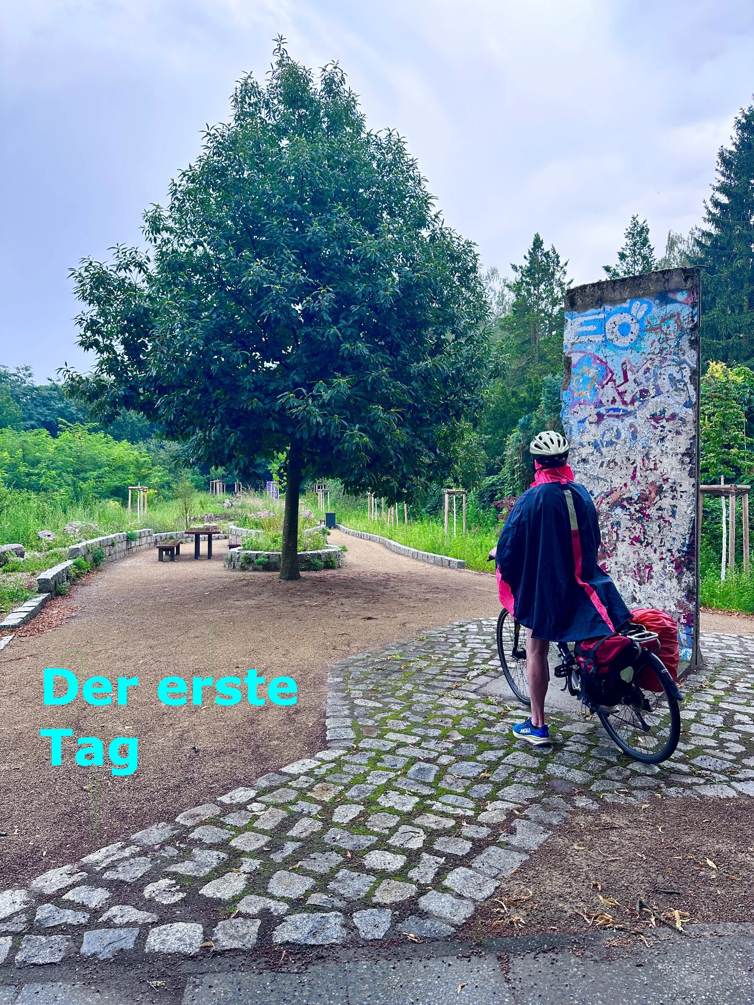 Berliner Mauerweg mit dem Fahrrad