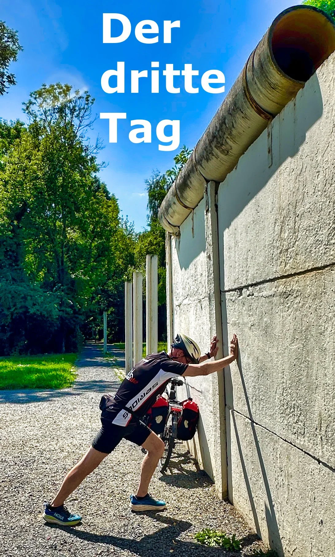 Berliner Mauerweg mit dem Fahrrad