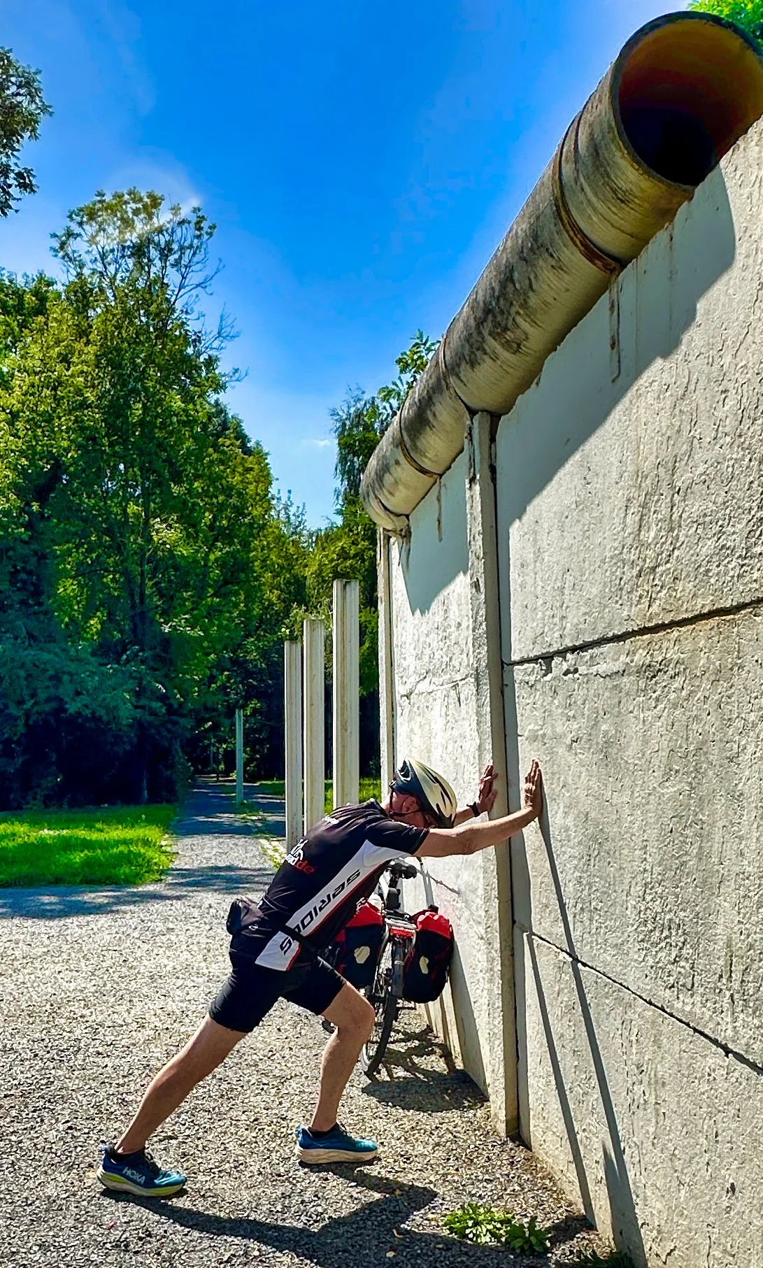Berliner Mauerweg mit dem Fahrrad