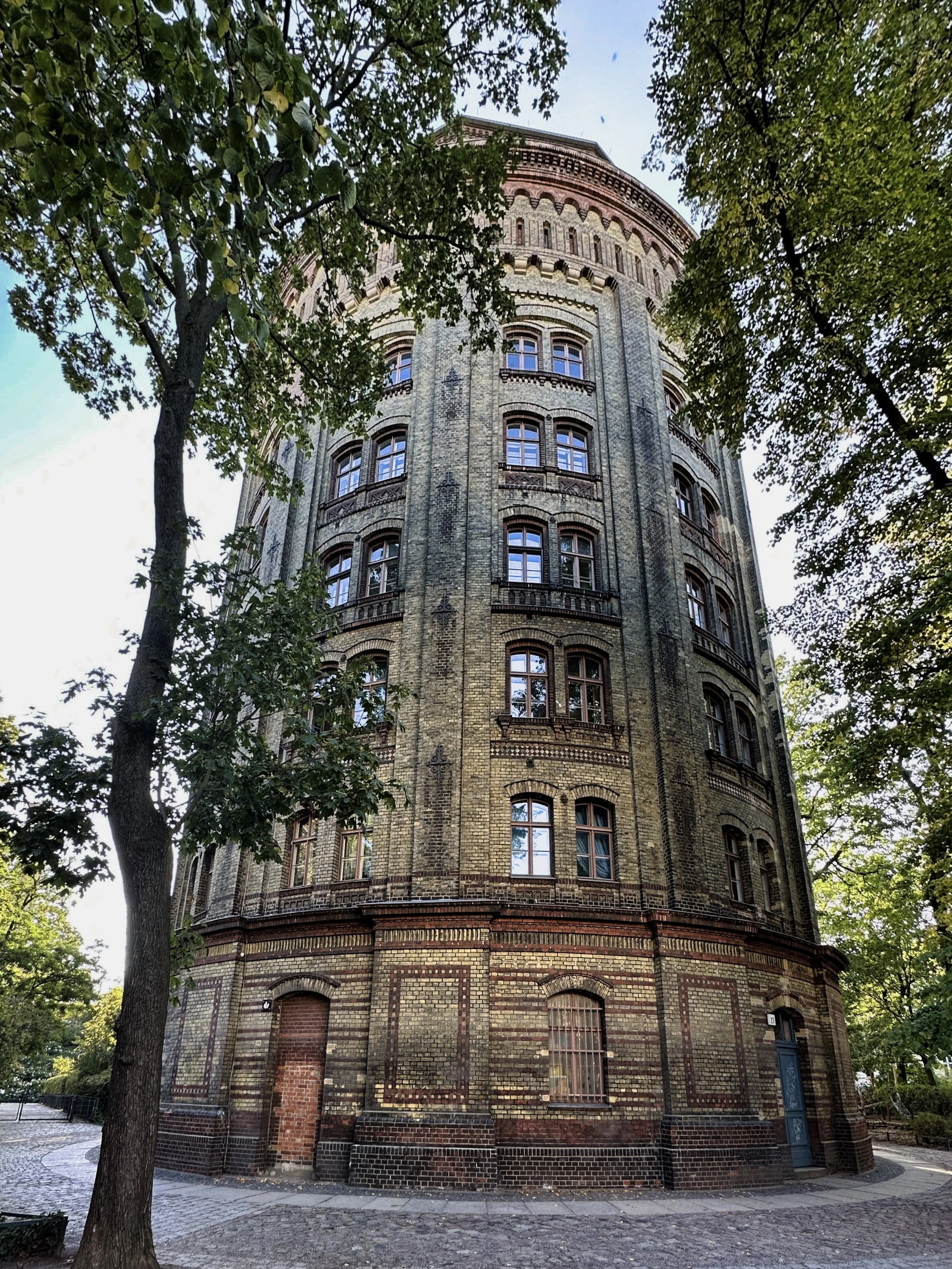 Berliner Bezirke mit dem Fahrrad erkunden, Wasserturm in Prenzlauer Berg