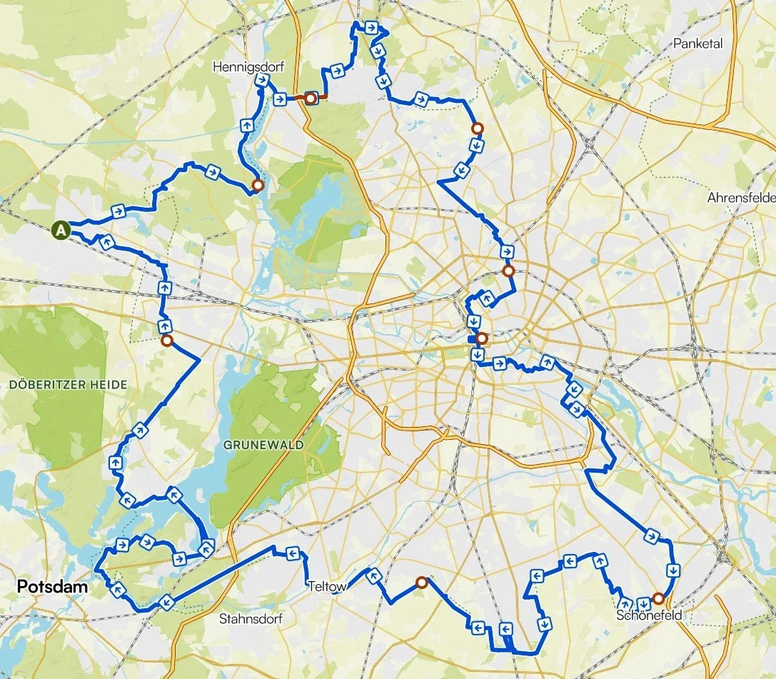 Maplibre | © komoot | Map data © OpenStreetMap Contributors