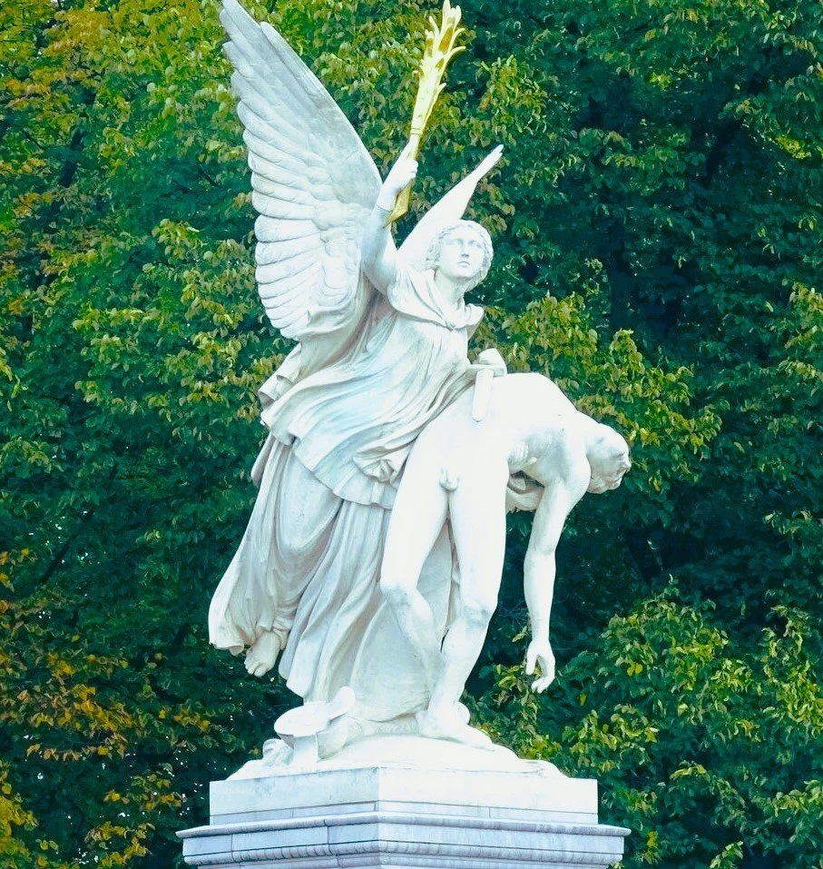 Berliner Brückengeschichten, Figur auf der Schlossbrücke