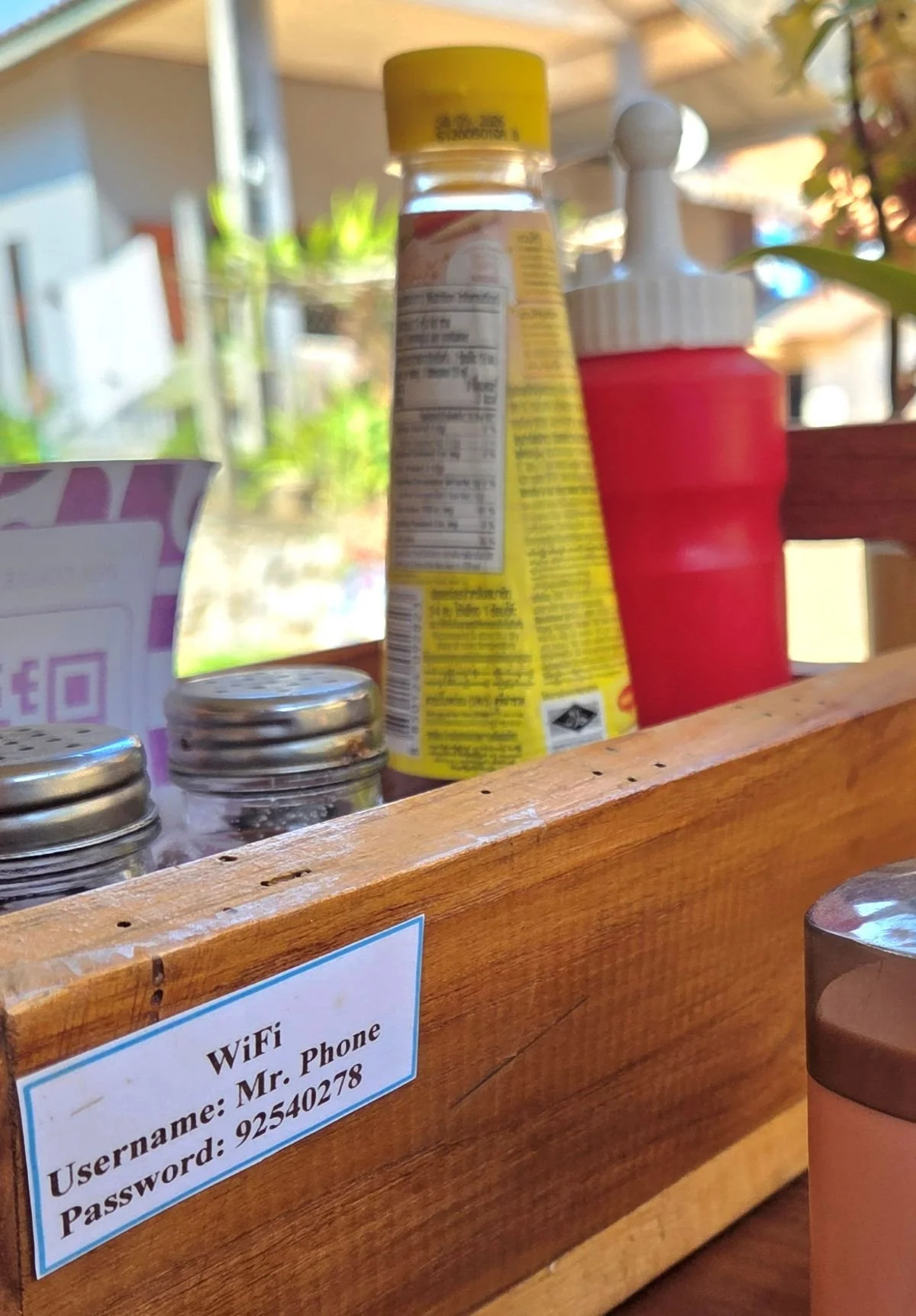 WiFi-Password in Lokal Laos