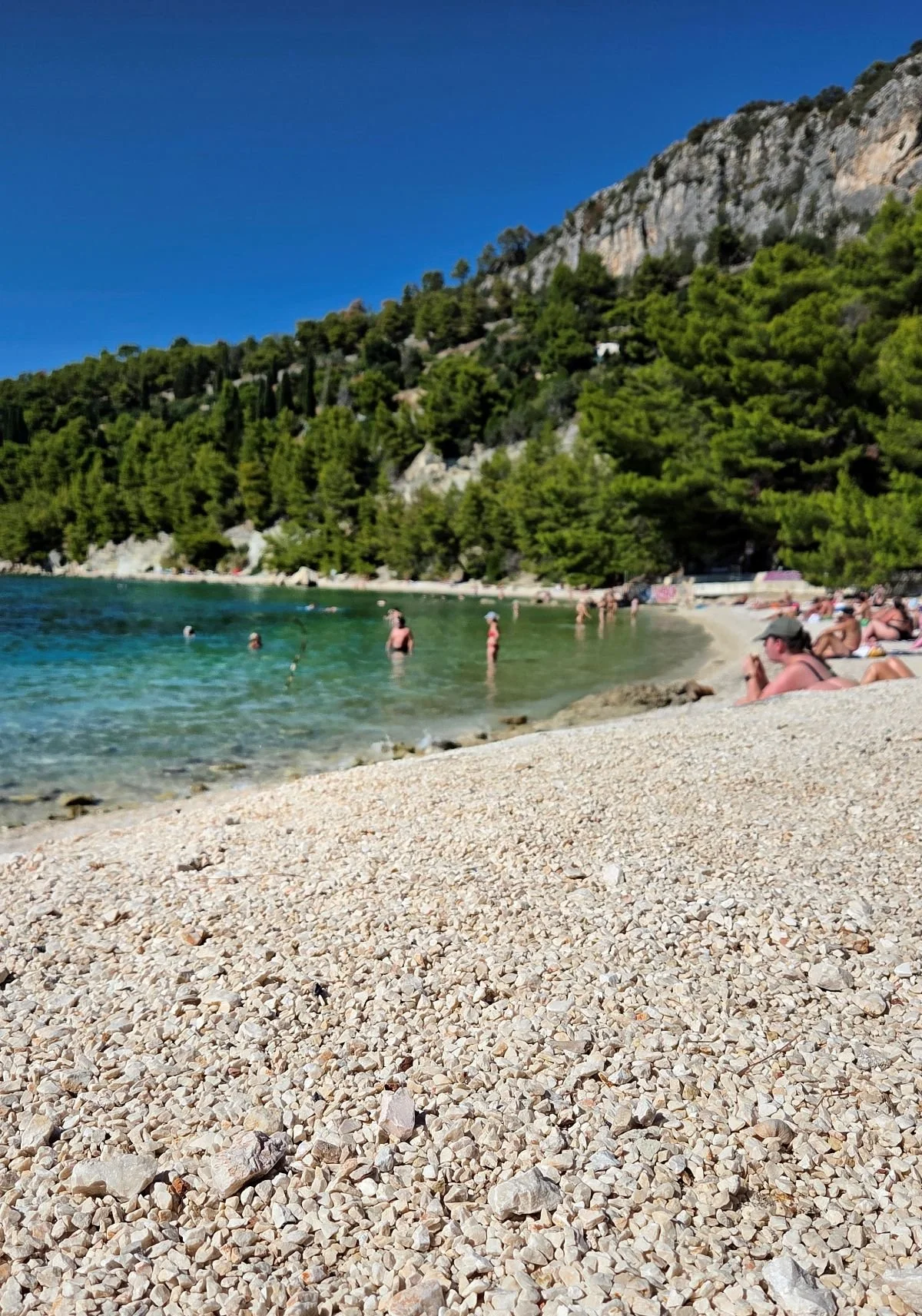 Kieselstrand von Split-Reisebericht