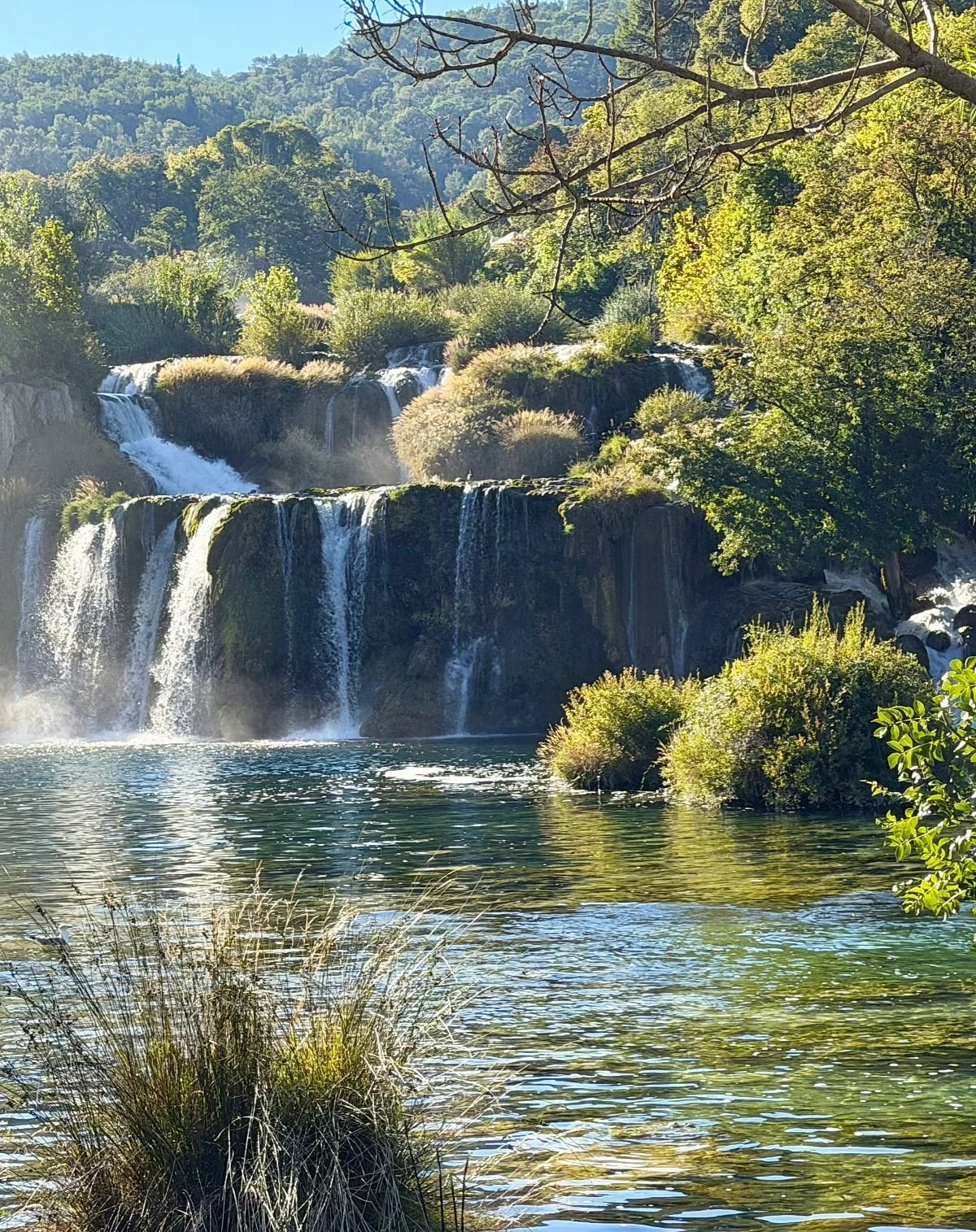 Wasserfälle im Krka-Nationalpark, Split Reiseblog