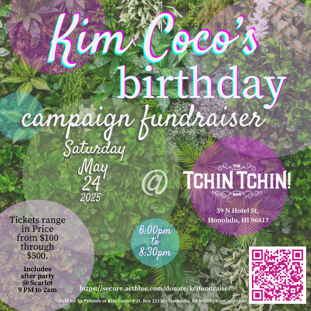 Kim Coco Campaing FUNDraiser at Tchin Tchin