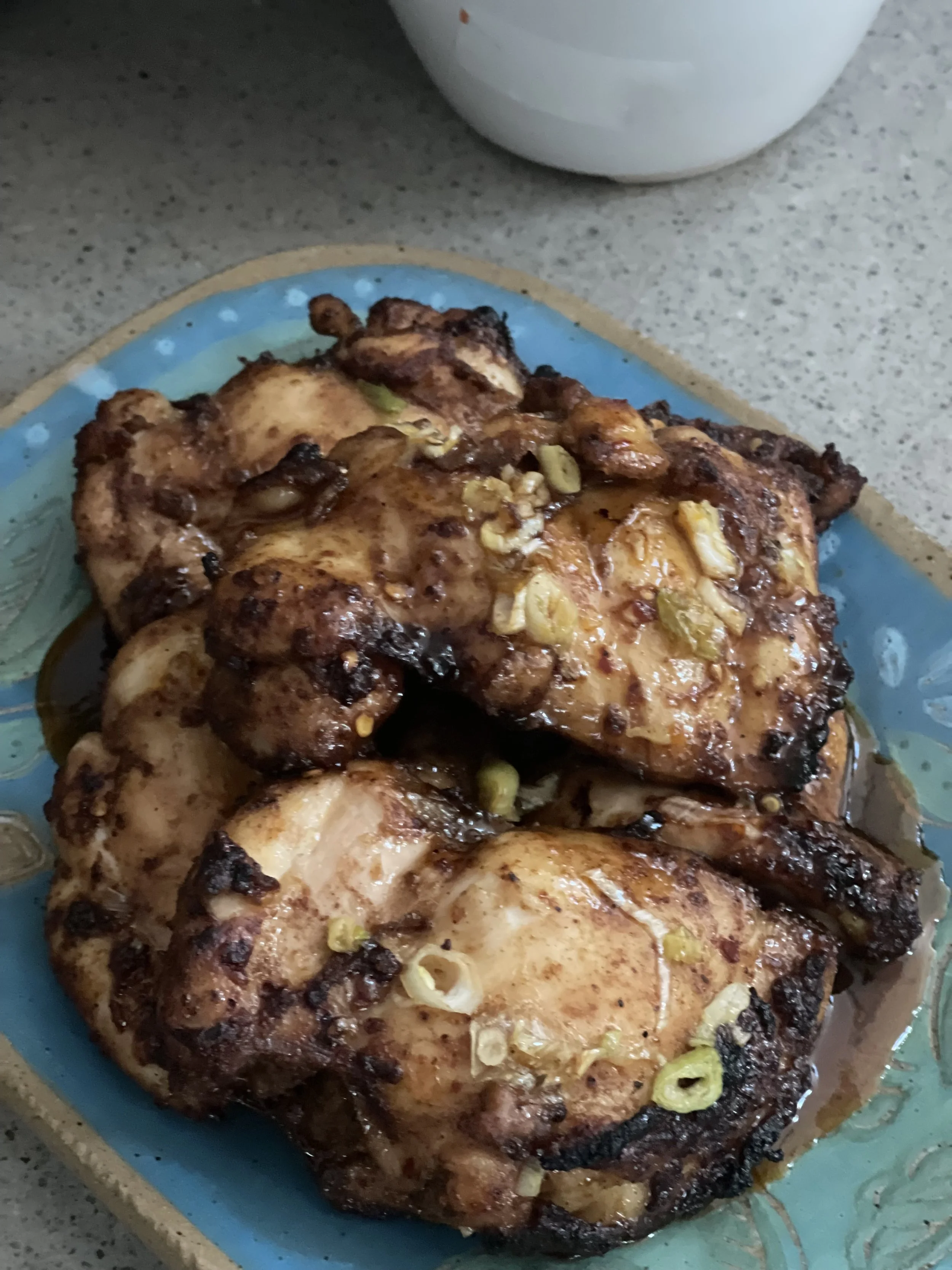 RECIPE: Hot and Sweet Chicken Thighs