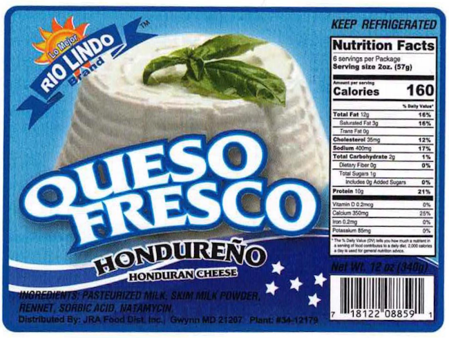 One dead in Listeria outbreak linked to soft Queso-style cheeses