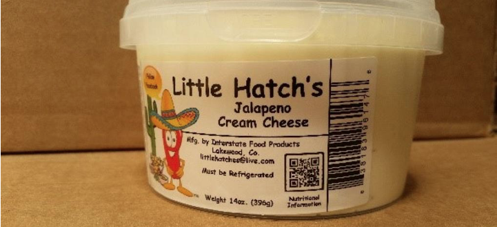 Interstate Food Products Recalls Little Hatches Jalapeño Cream Cheese, Queso and Spicy Queso