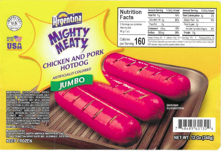 Espi’s Sausage and Tocino Co. Recalls Ready-to-Eat Chicken and Pork Hot Dog Products Due to Possible Listeria Contamination
