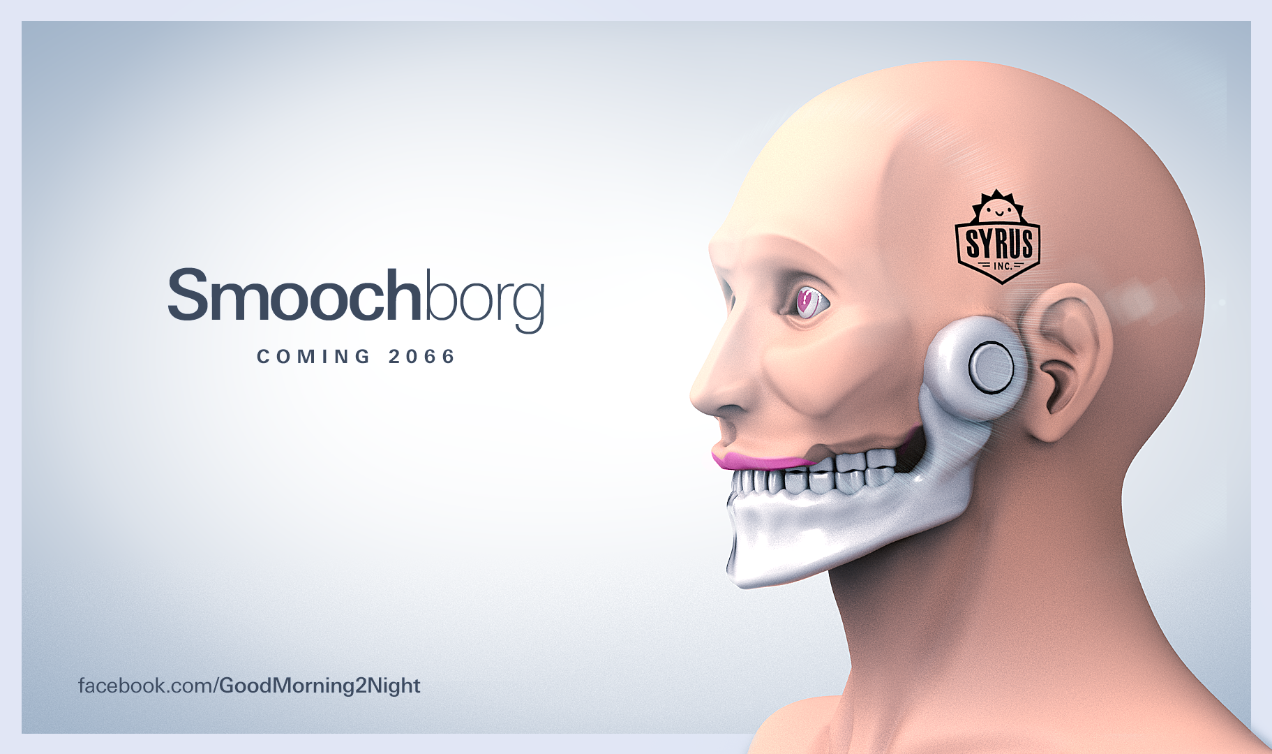  Teaser image — a fake ad for an in-world product that's featured on the show. 