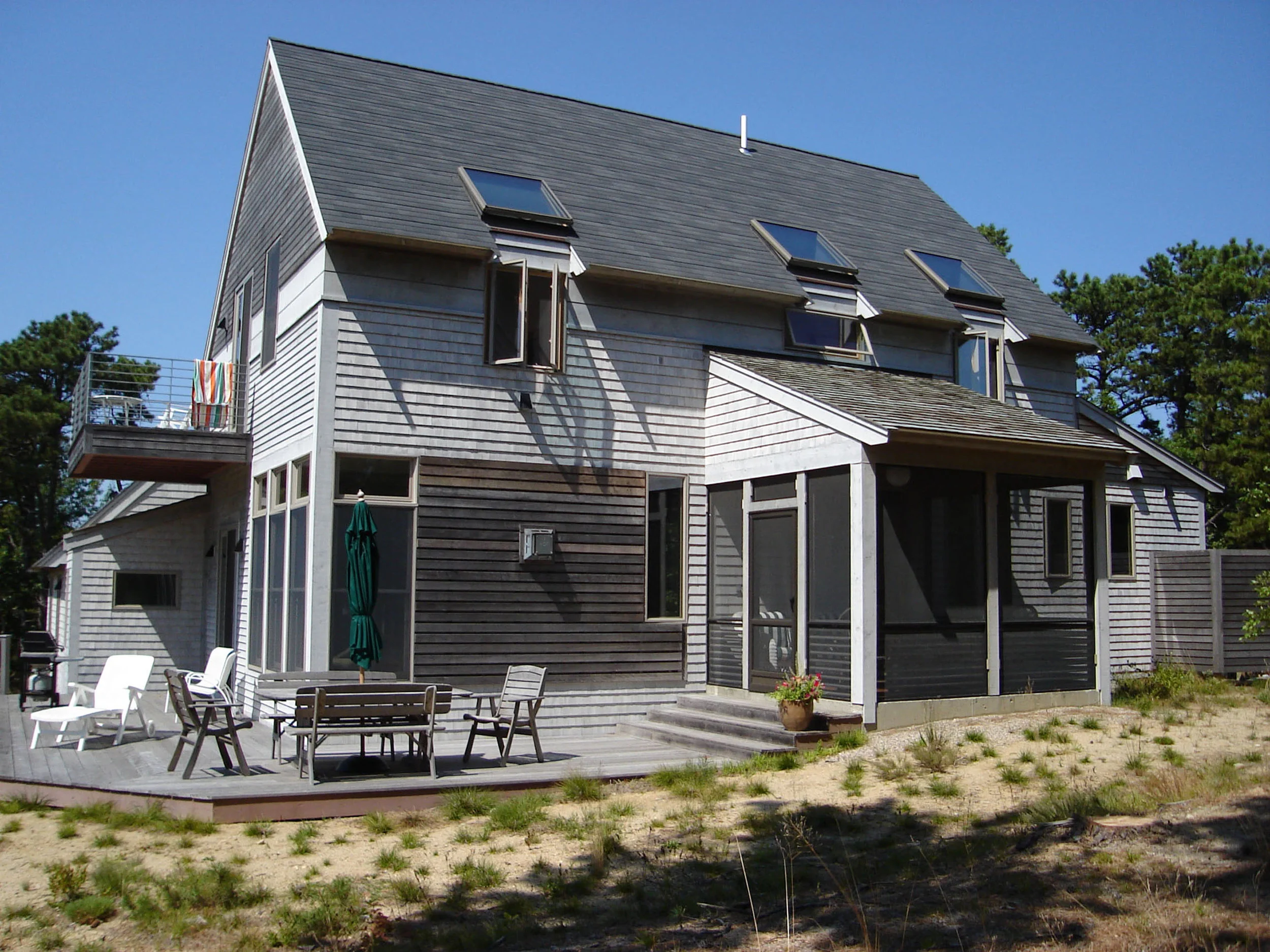  back deck &amp; screened porch 