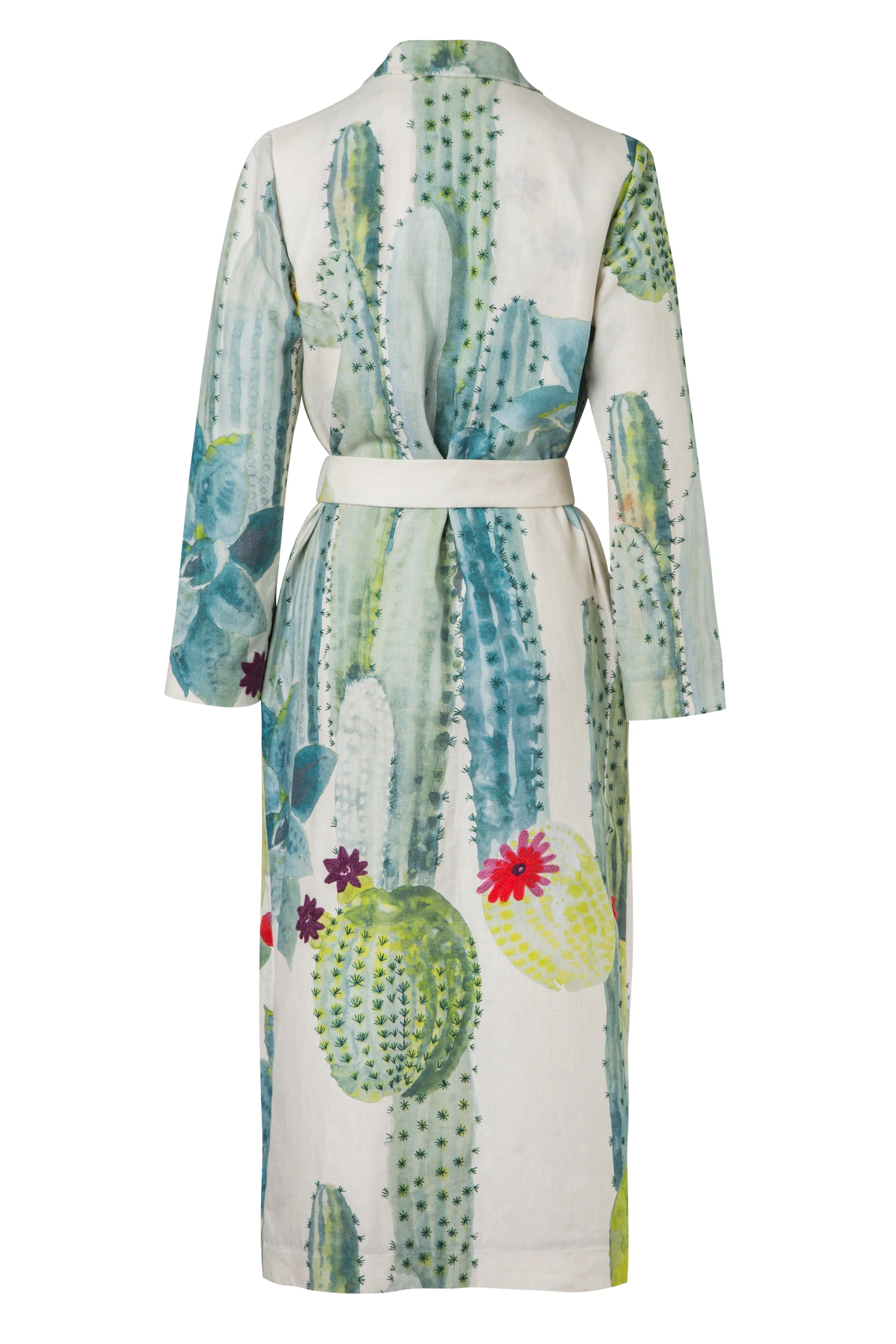 El Cactus - Back Kimono Wrap Coat