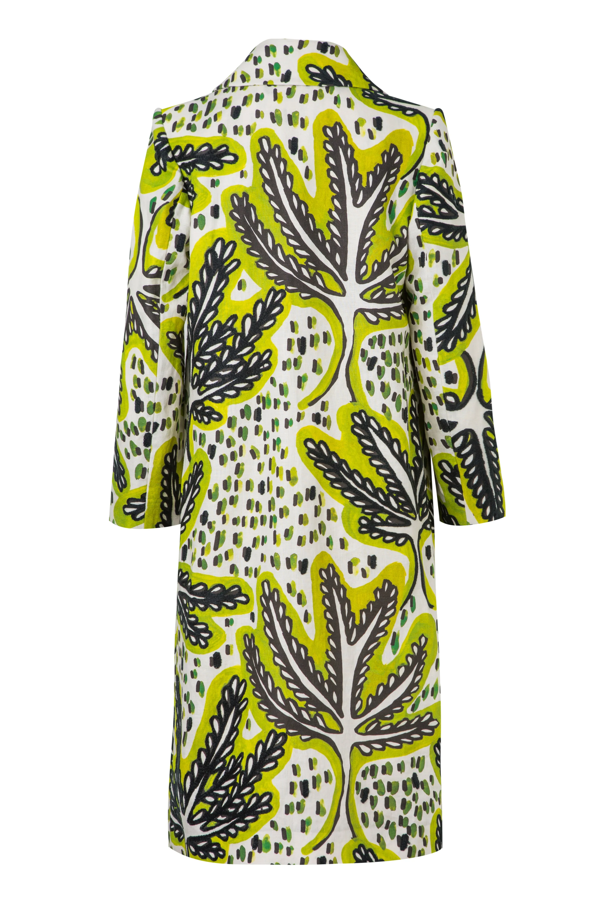 MAISON ALMA BONSAI TRENCH COAT BACK