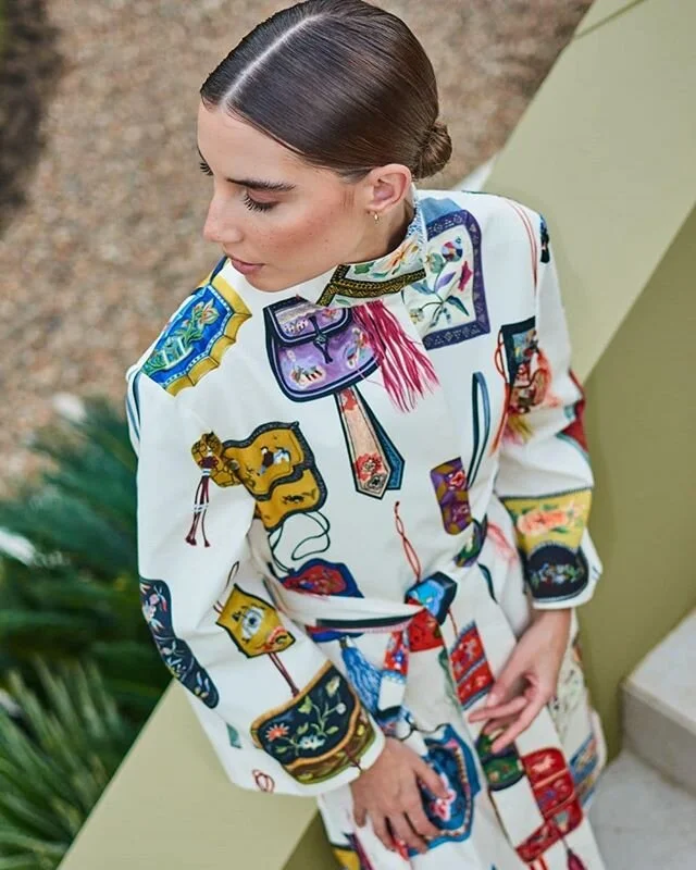 Diagonal beauty. 
This beautiful coat is available for pre-order now @modaoperandi

Photography and artistic direction by @arcalstudio talented team 
@maritaboteroc @laurapantoja  #maisonalma #modaoperandi #preorder #madeincolombia #ss2020