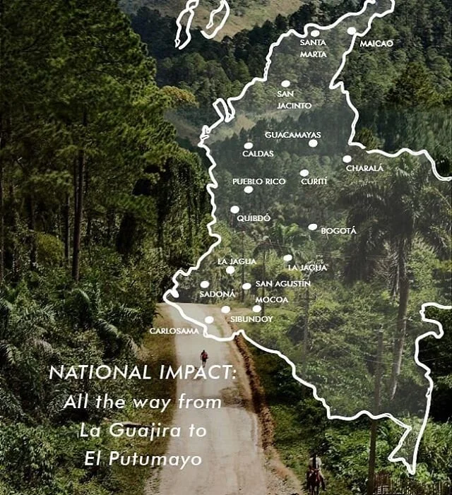 Estas familias artesanas, representan la abundancia y la belleza de Colombia. Desde la Guajira, Magdalena y Bol&iacute;var, pasando por Santander, Boyac&aacute;, Antioquia, Choco, y llegando al Huila, Nari&ntilde;o y Putumayo nuestros artesanos prote