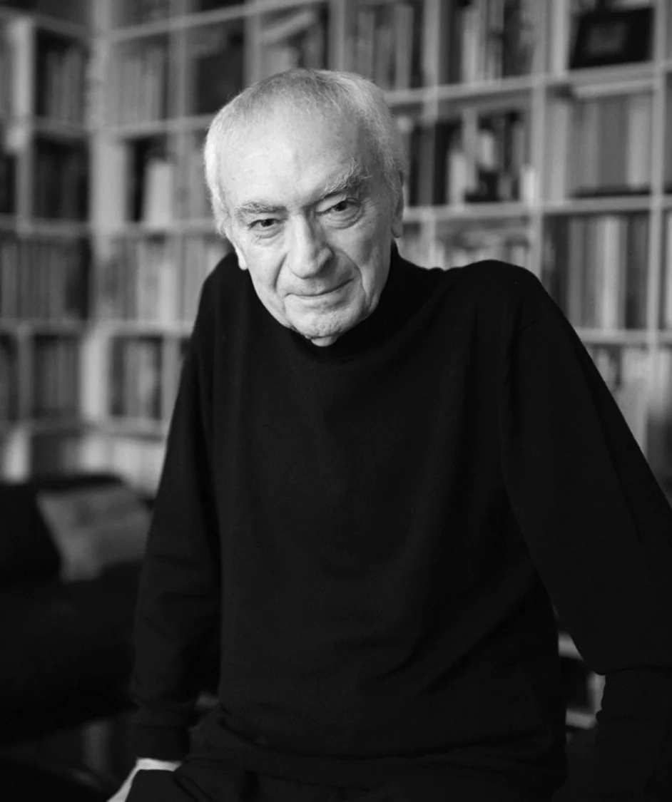 Massimo Vignelli in his Manhattan studio.