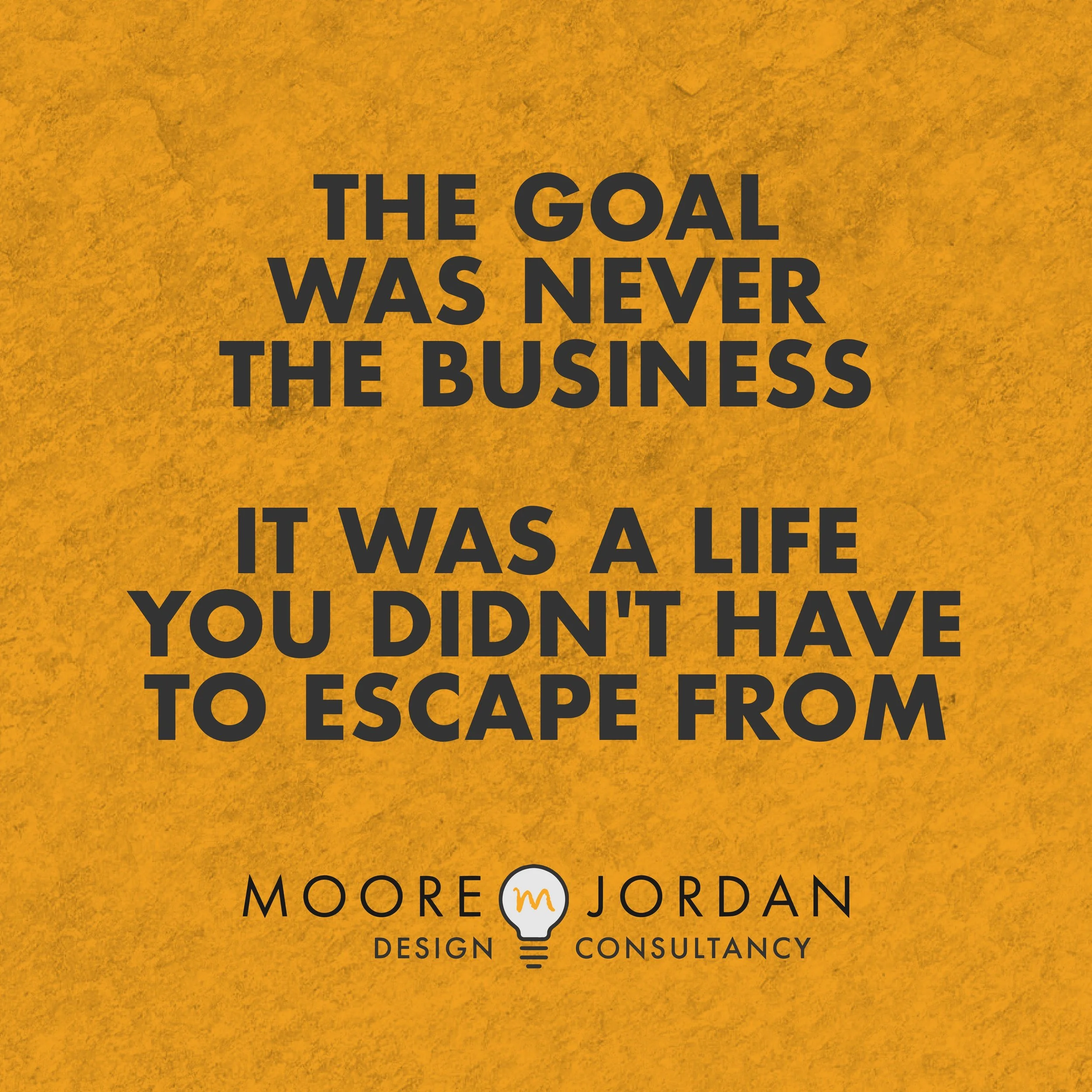 Nobody actually wants a business. They want the version of their life where they stop dreading Sunday night.

That's what makes starting worth it, even when it's terrifying. Not the revenue projections, not the five-year plan. The chance to build som