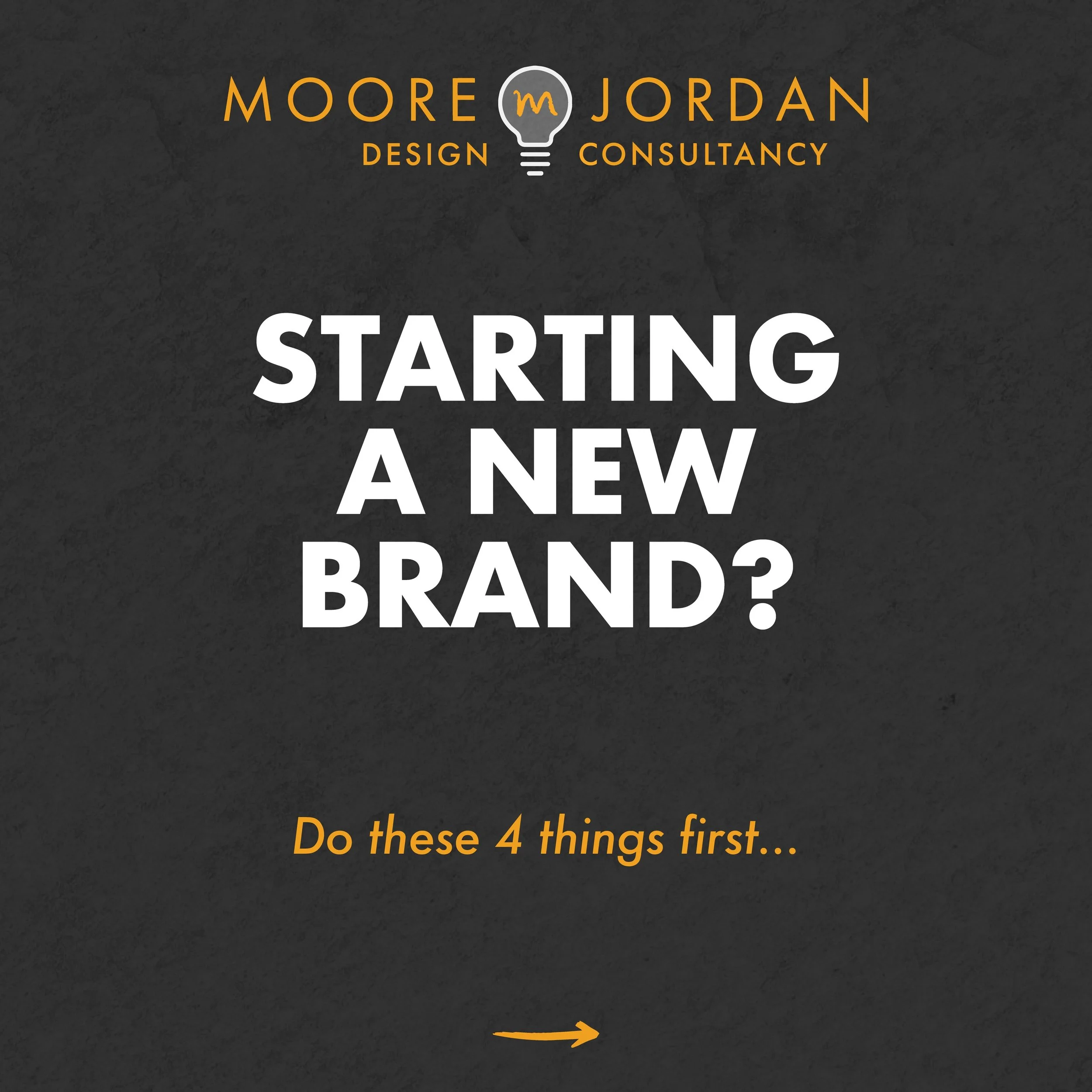 Most brands don&rsquo;t fail because the product was bad. They fail because the founder skipped the boring part at the start.

Swipe through for the four things I&rsquo;d do before spending a dollar on a logo or a website. Who it&rsquo;s for, why it 
