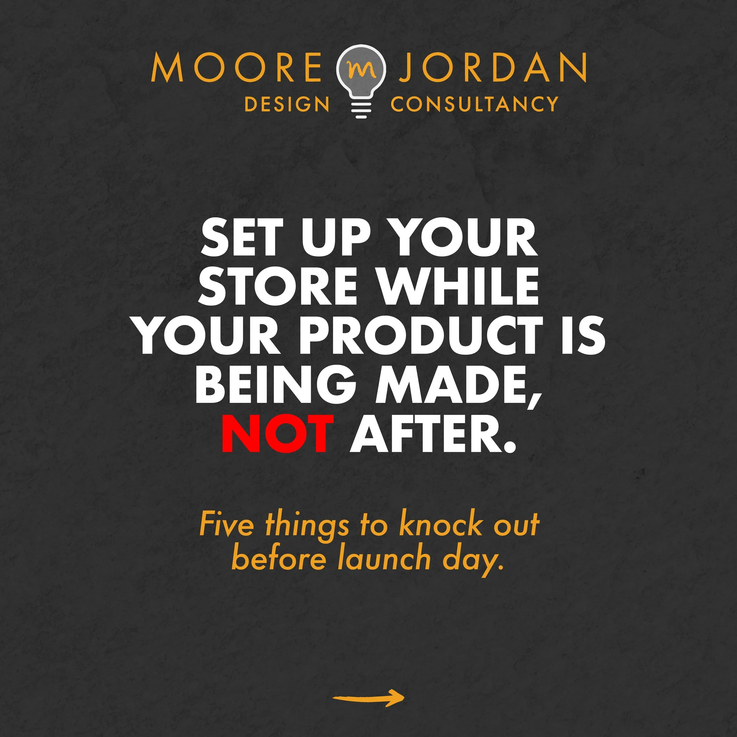 Setting up your store while the product is still being made is one of the smartest moves a first-time founder can make.

It&rsquo;s also one of the most skipped.

Most people wait until the samples are in hand, then lose weeks to setup that could hav