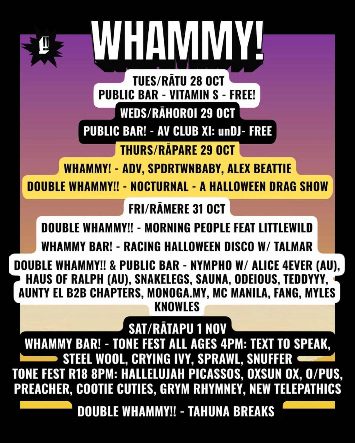𝙄𝙣 𝙘𝙖𝙨𝙚 𝙮𝙤𝙪 𝙢𝙞𝙨𝙨𝙚𝙙 𝙞𝙩! 👀 @whammybarauckland