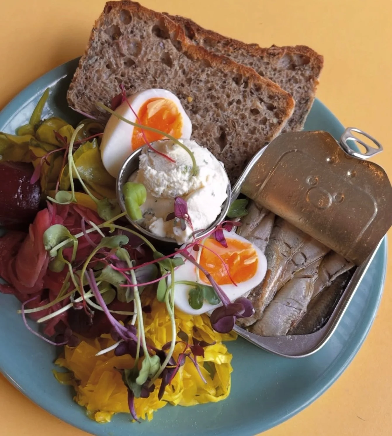 There&rsquo;s a reason why sardines are trending on socials, because these cute little fishies pack a massive nutritional punch! And the best place to have them is obviously at @bestie_cafe 🐟🐟🐟

Get there asap for this plate of delicious, breakfas