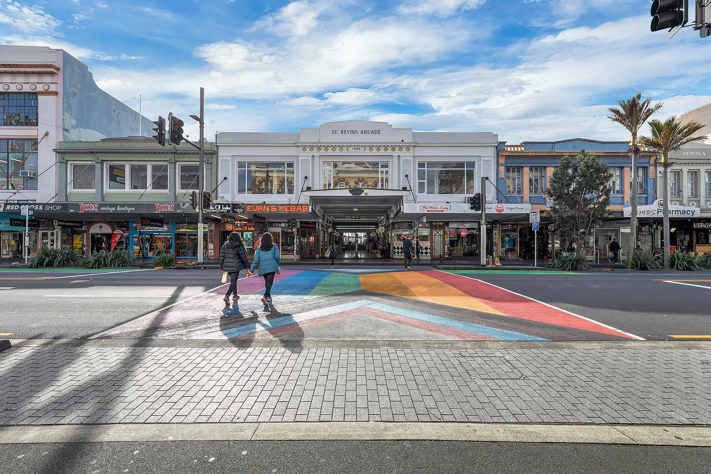 Street front view of St Kevin's Arcade